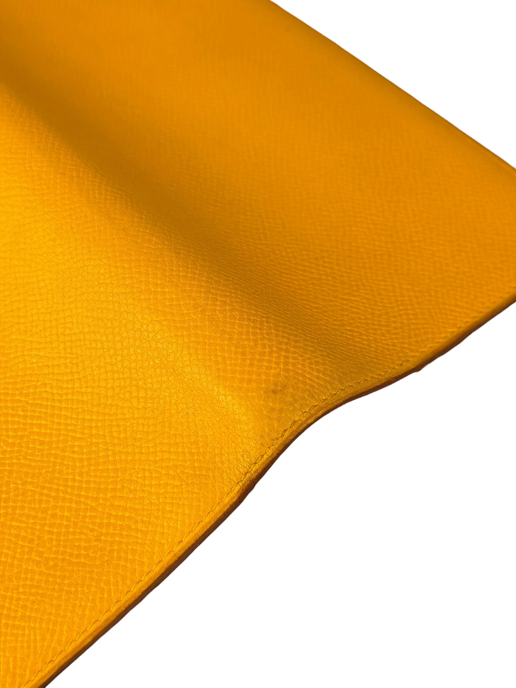 Hermes Yellow Leather Agenda Cover - Image 8