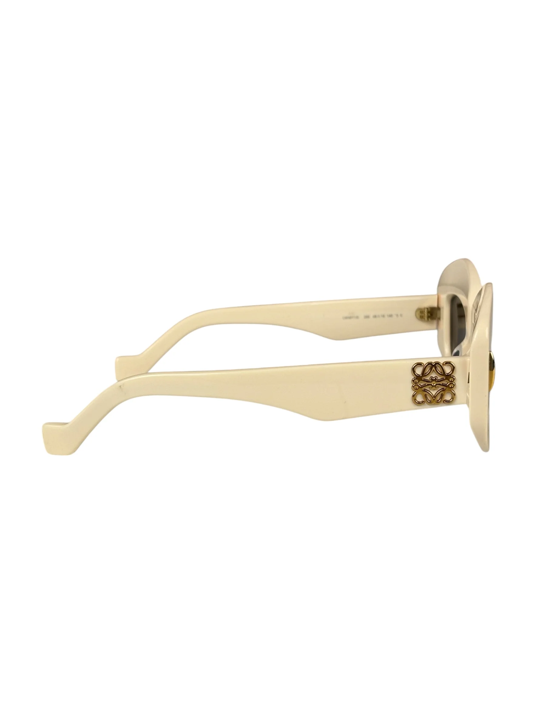 Loewe Ivory Rectangle Frame Sunglasses - Image 6