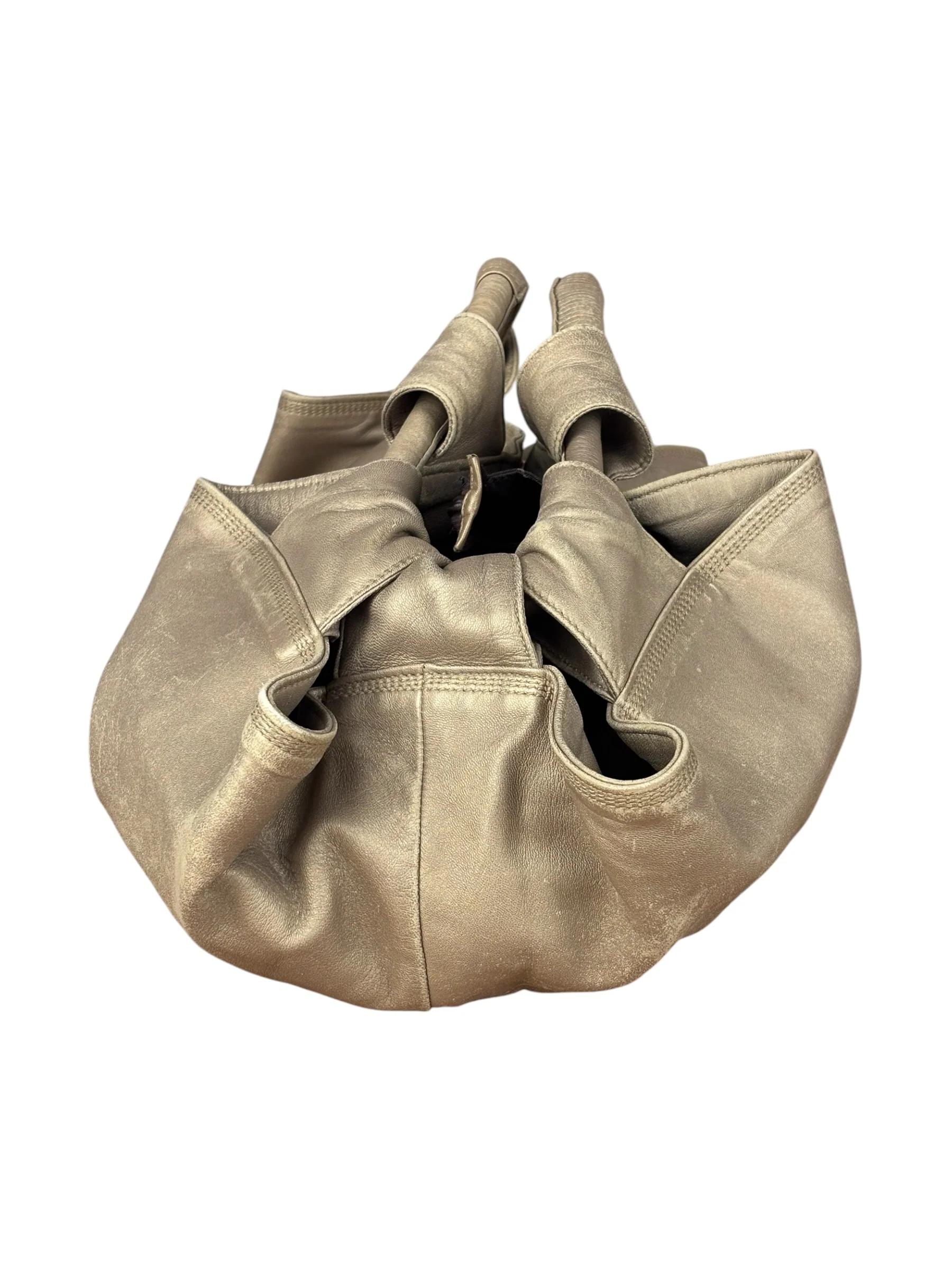 Loewe Metallic Leather Nappa Air Handbag - Image 3
