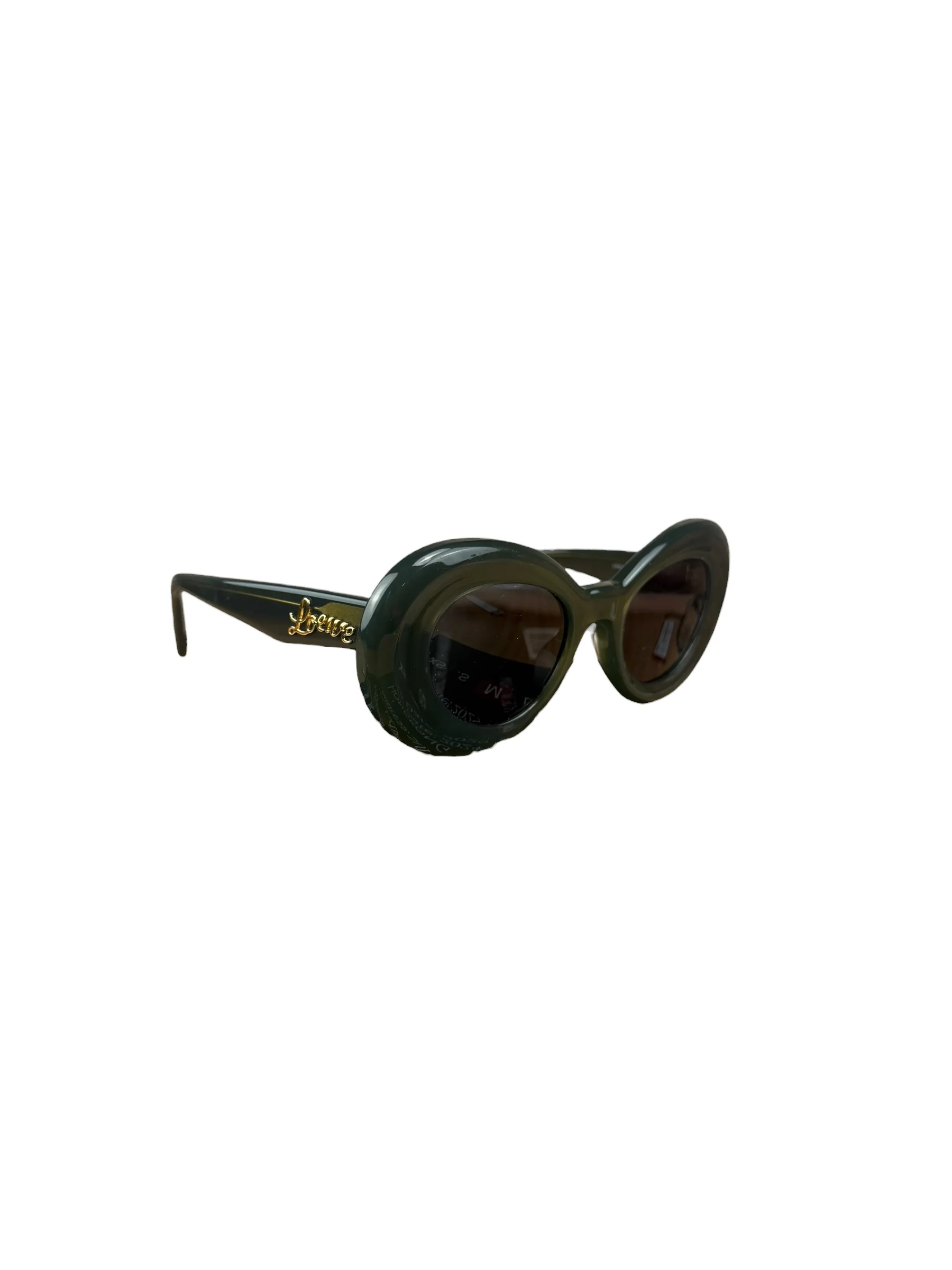 Loewe Olive/Sage Green Wing Sunglasses LW401121 96A
