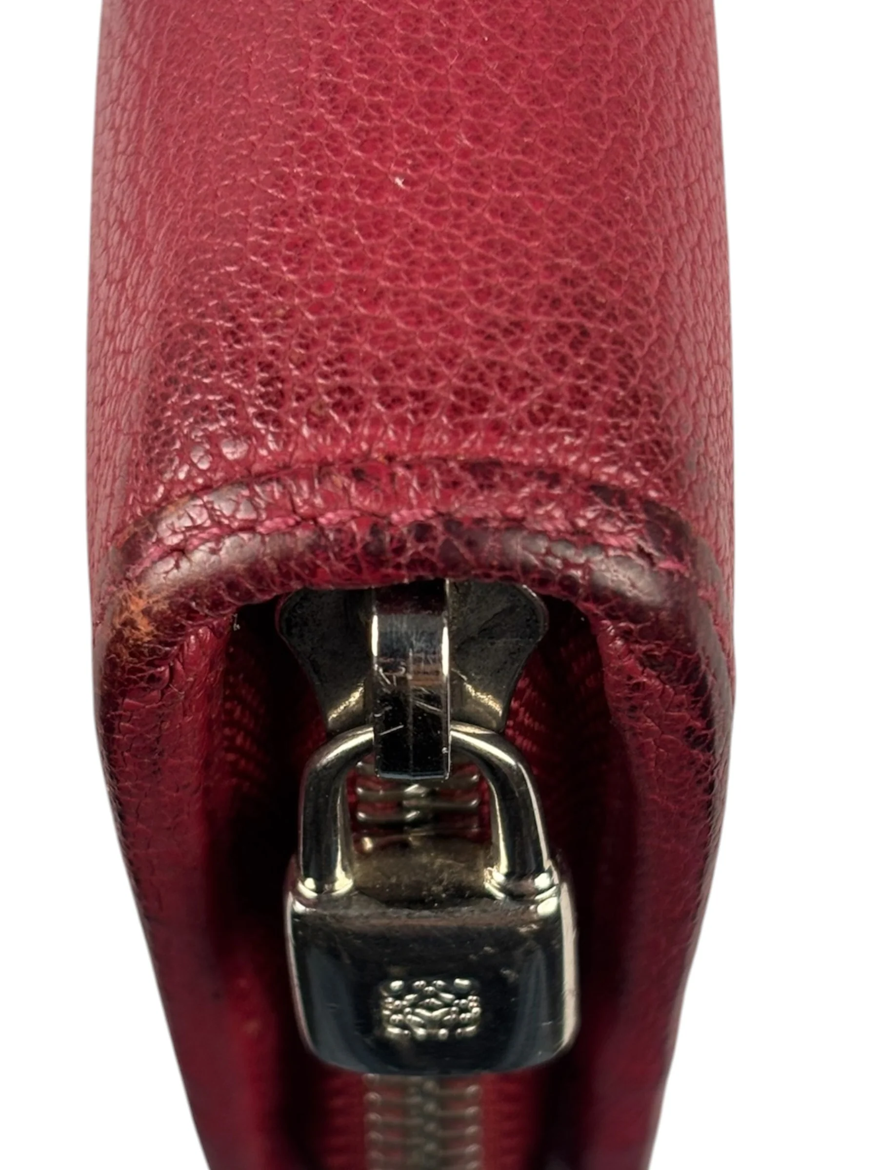 Loewe Pink Leather Anagram Long Wallet - Image 11