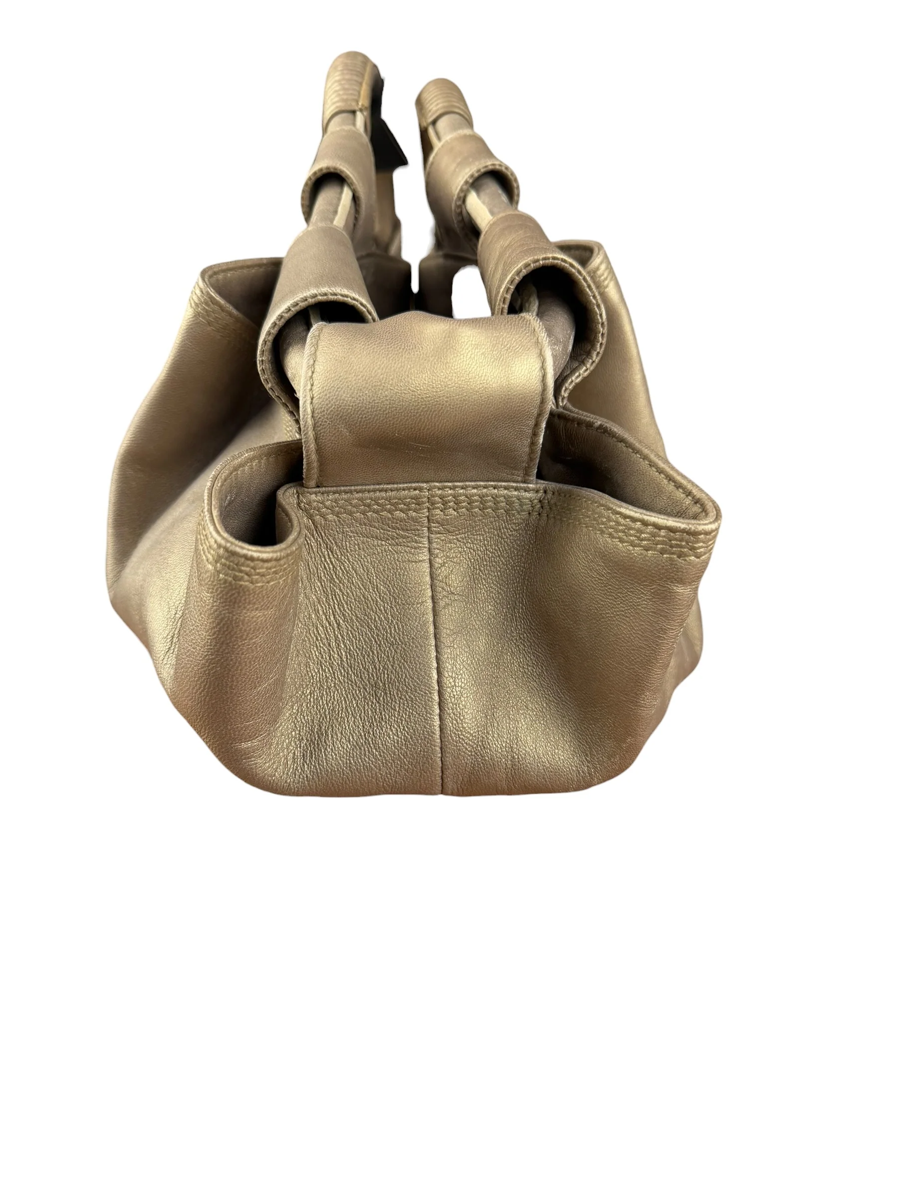 Loewe Vintage Gold Nappa Aire Hobo/Tote Bag - Image 12