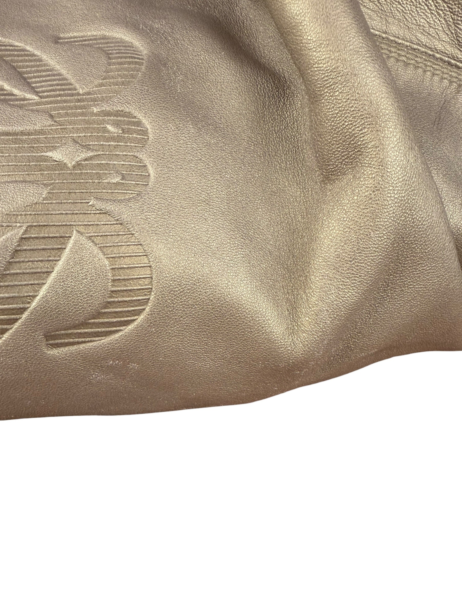 Loewe Vintage Gold Nappa Aire Hobo/Tote Bag - Image 7