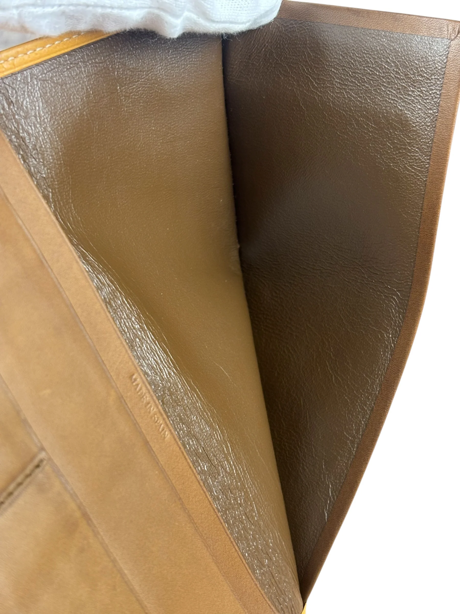 Loewe Yellow Leather Anagram Slim Bifold Long Wallet - Image 6