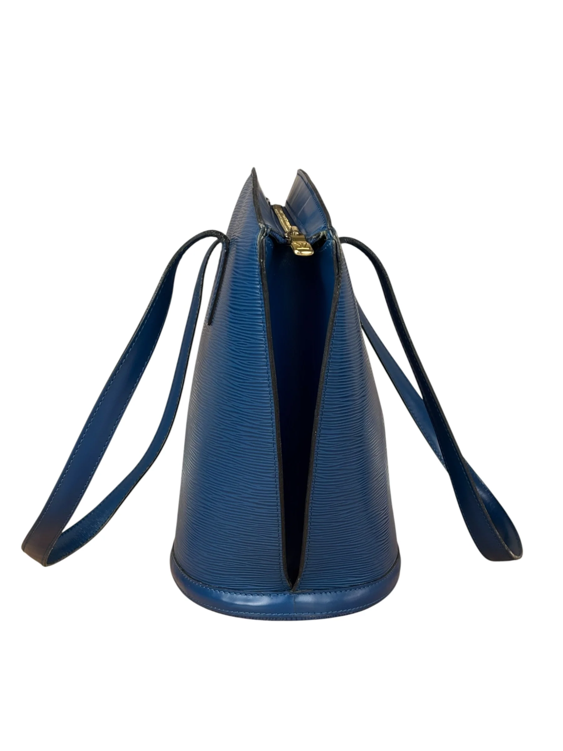 Louis Vuitton Blue Epi Saint Jacques GM Shoulder Bag - Image 3