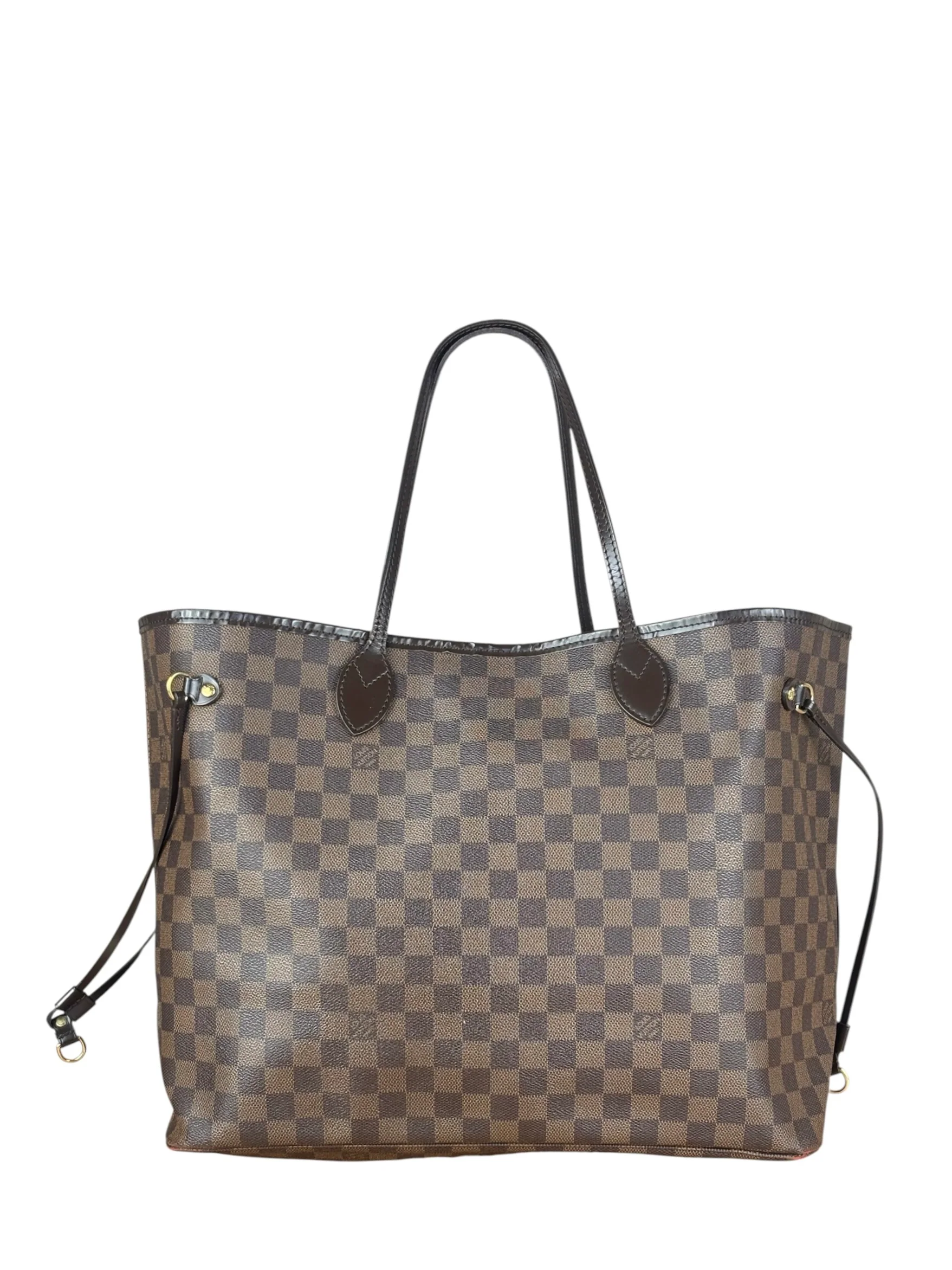 Louis Vuitton Canvas Monogram Damier Ebene Neverfull GM