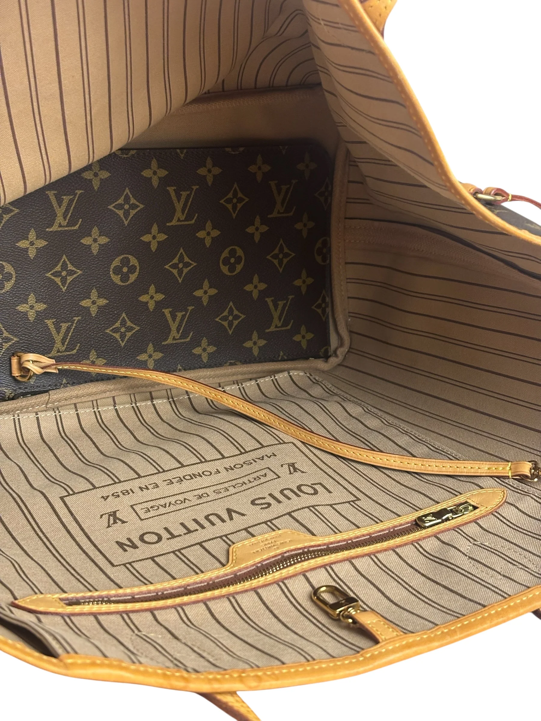 Louis Vuitton Coated Monogram Neverfull GM - Image 8