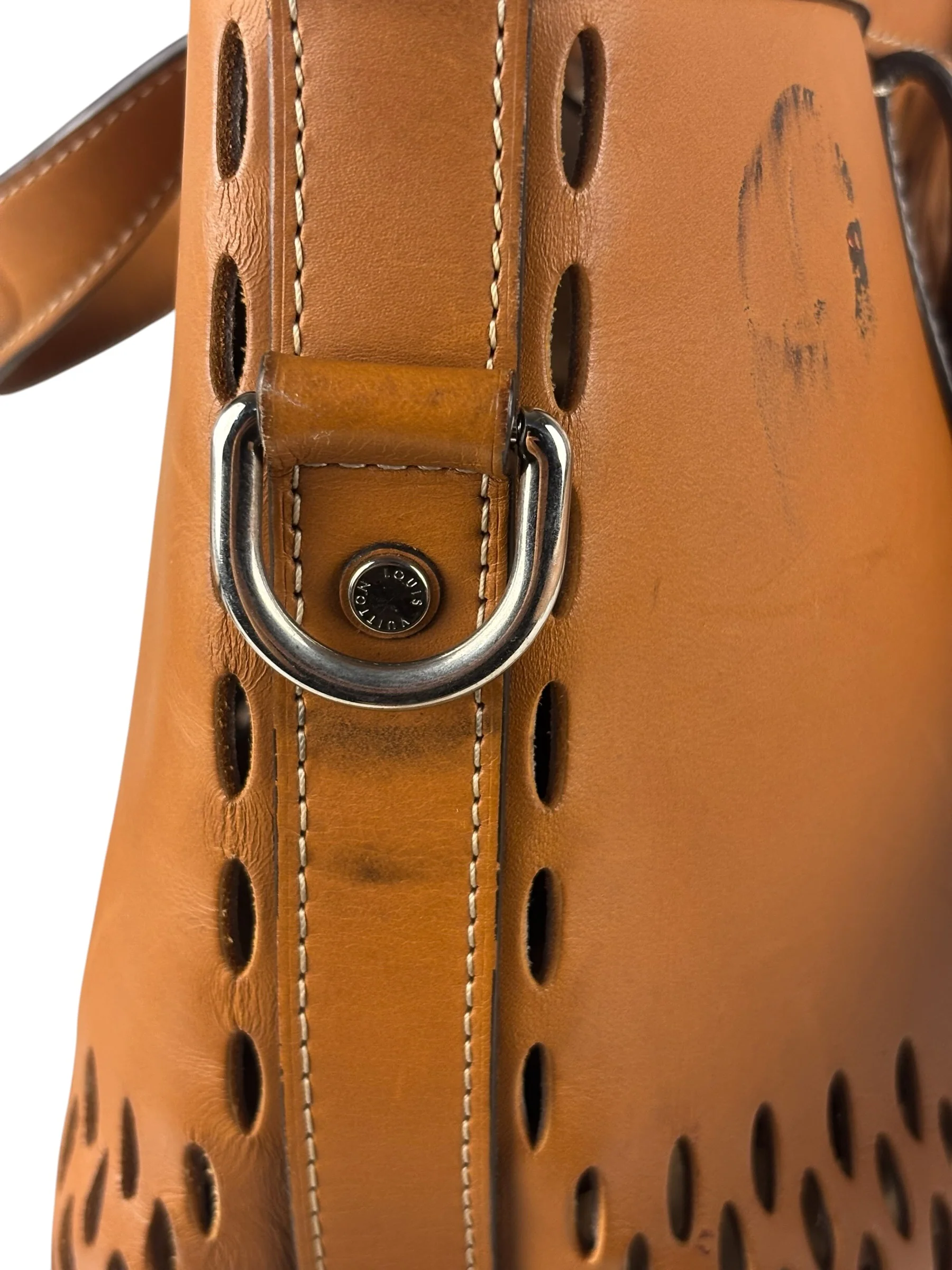 Louis Vuitton Cognac Damier Nomade Oversized Tote - Image 18