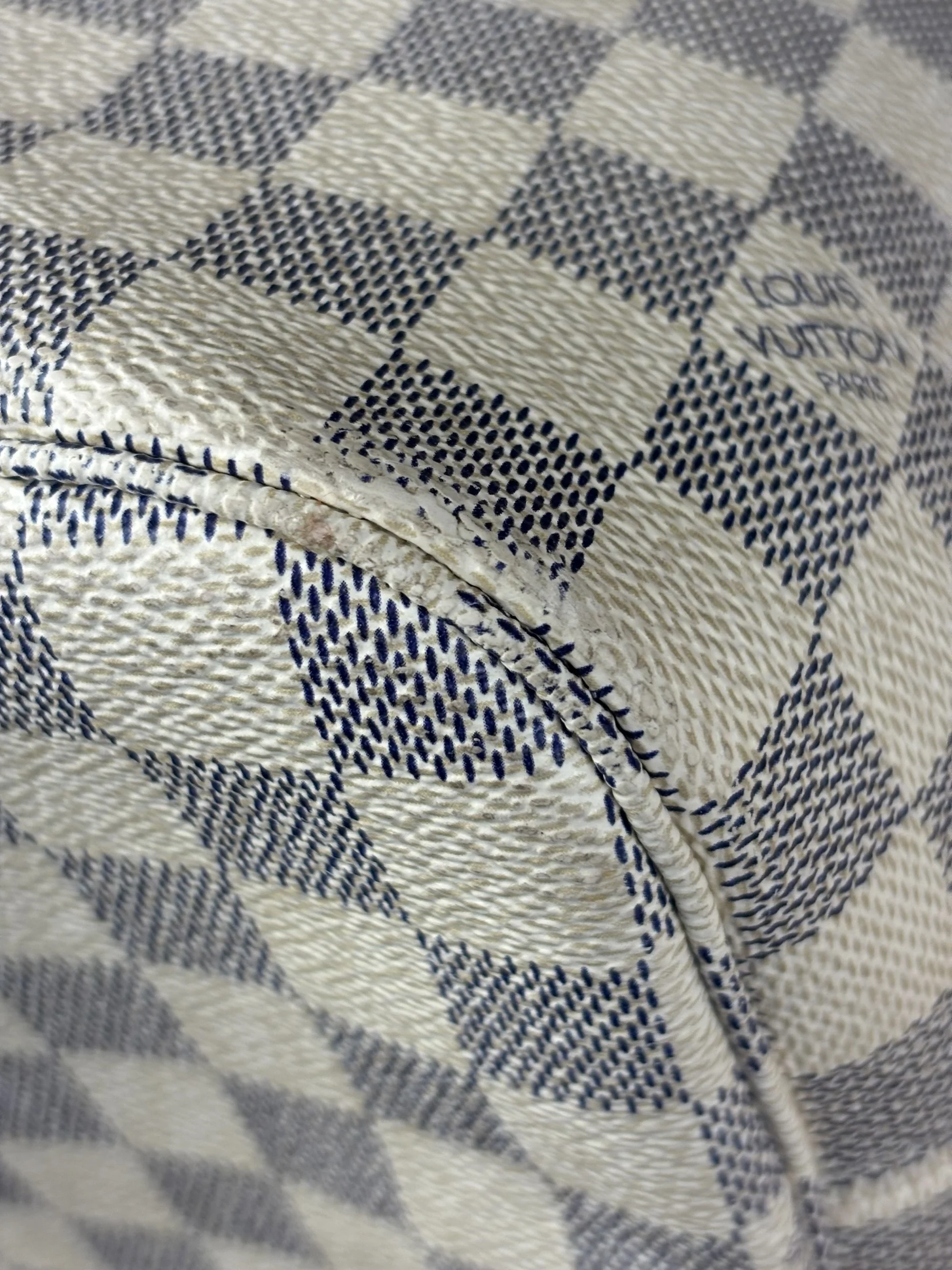 Louis Vuitton Damier Azur Neverfull MM - Image 13