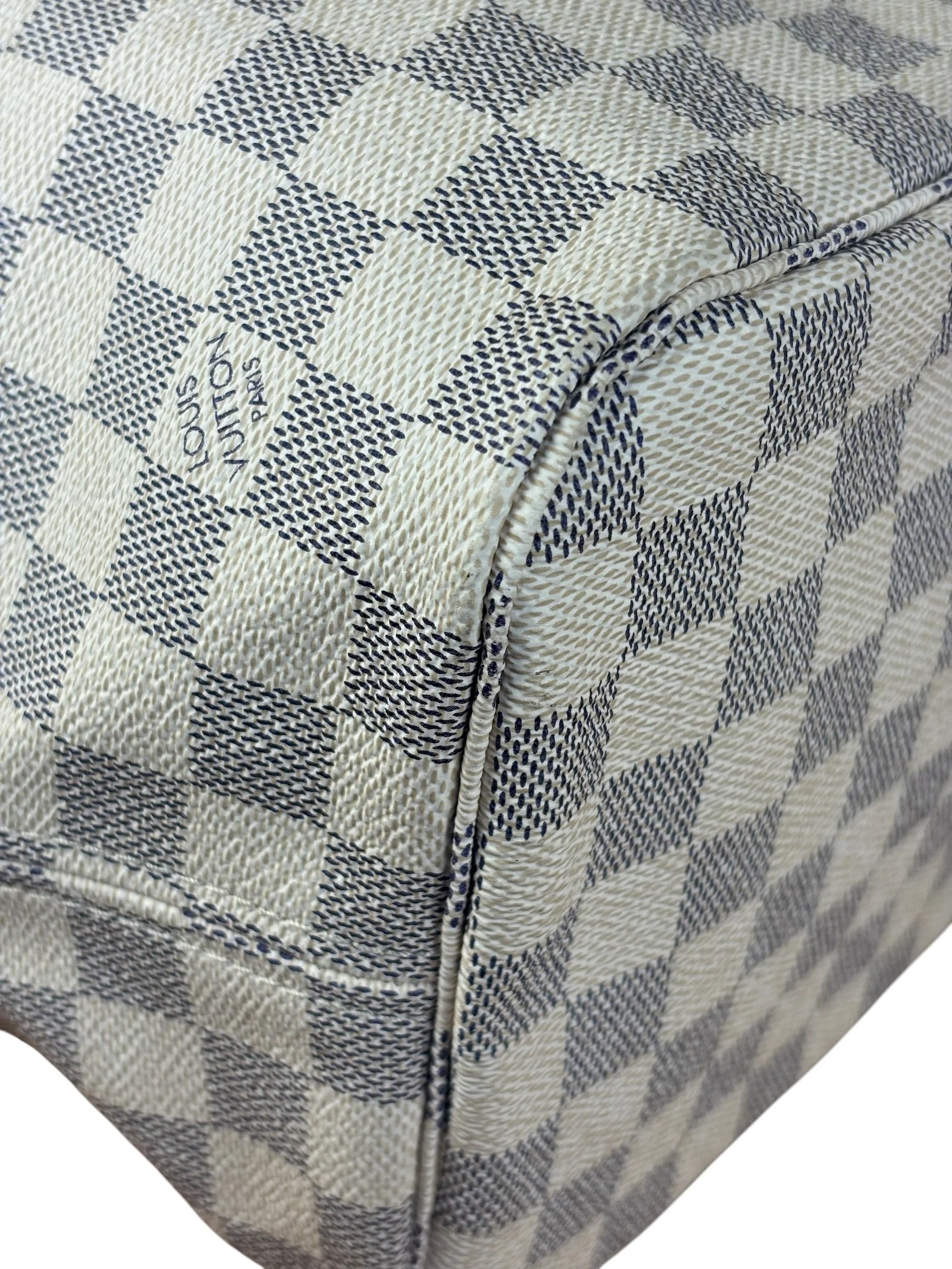 Louis Vuitton Damier Azur Neverfull MM - Image 11