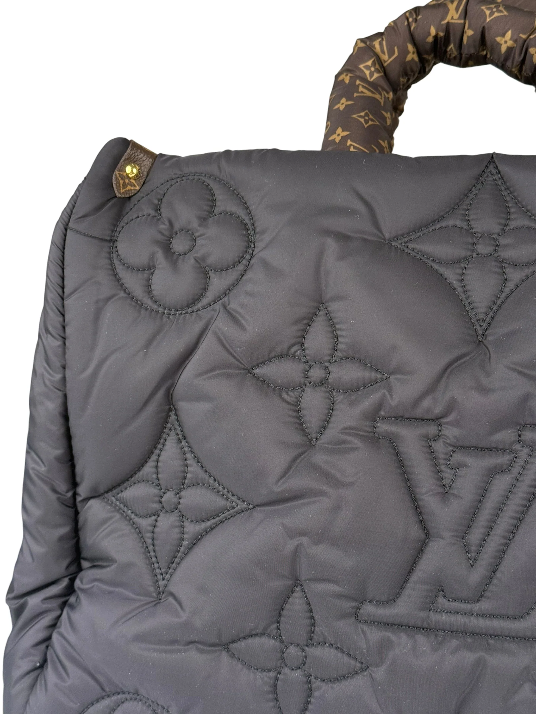 Louis Vuitton Econyl Monogram Pillow OnTheGo 2Way Black - Image 4