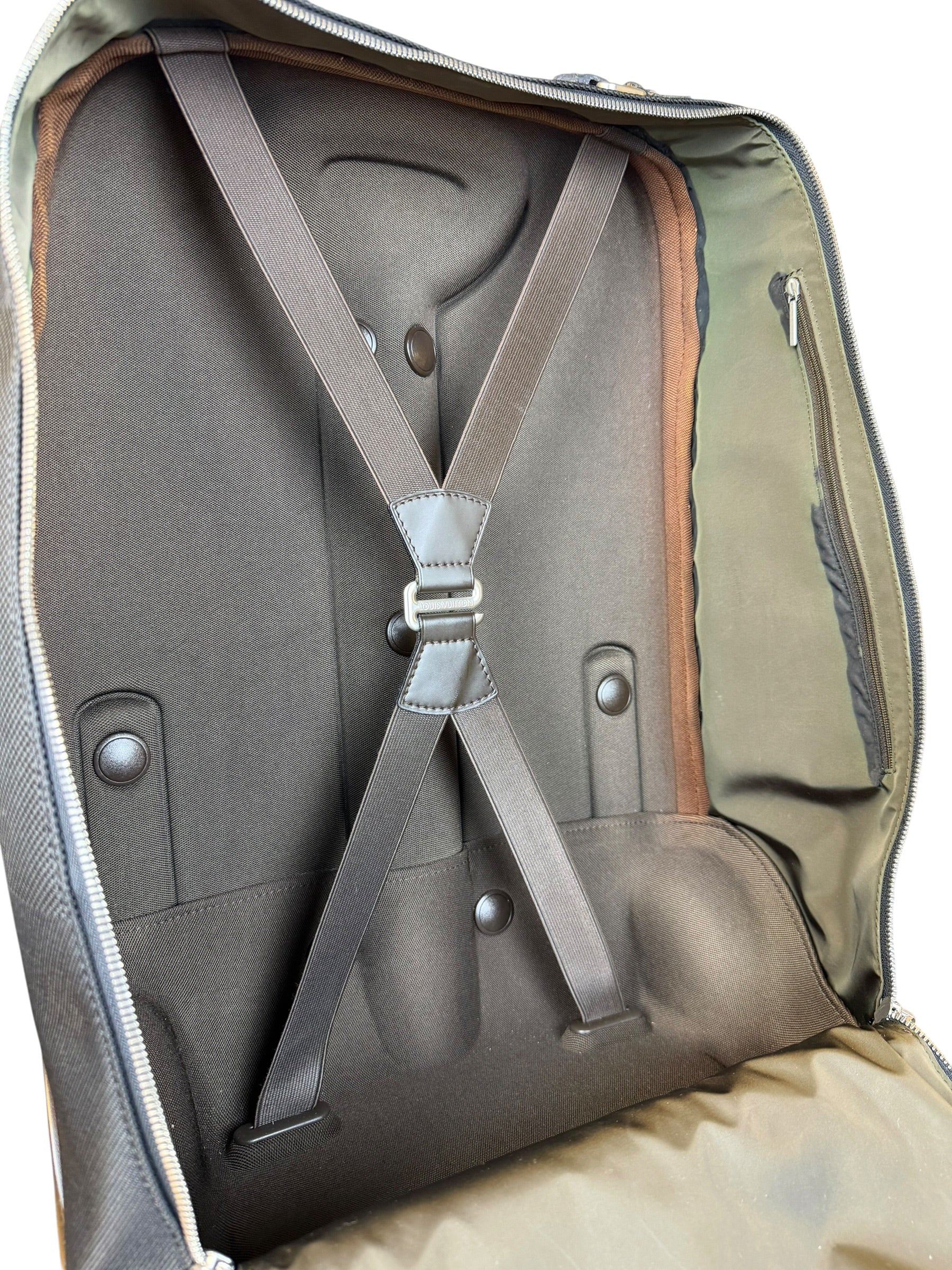 Louis Vuitton Geant Conquerant Rolling Suitcase 55 - Image 17