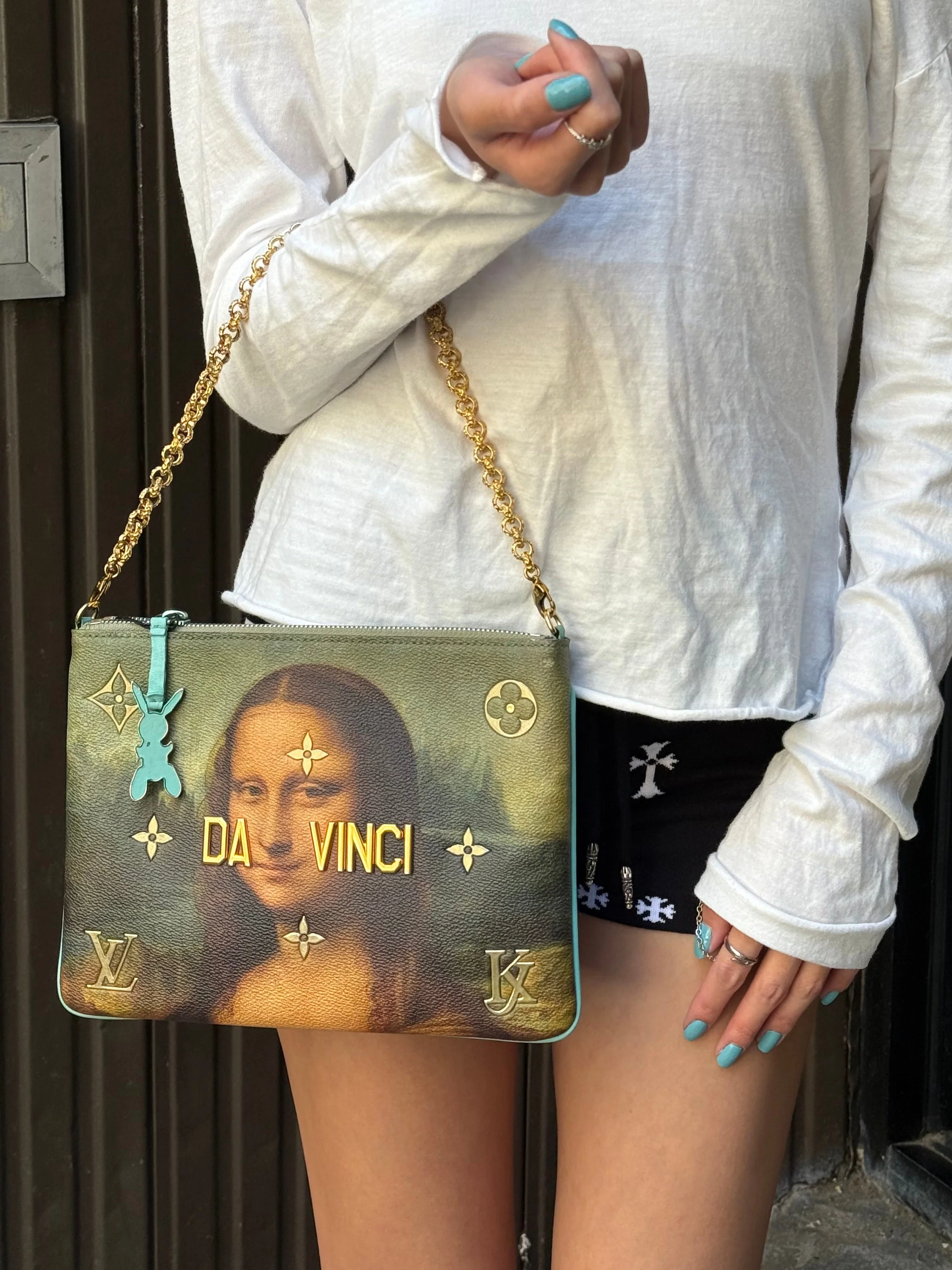 Louis Vuitton Masters Collection Da Vinci Limited Edition Pochette - Image 2