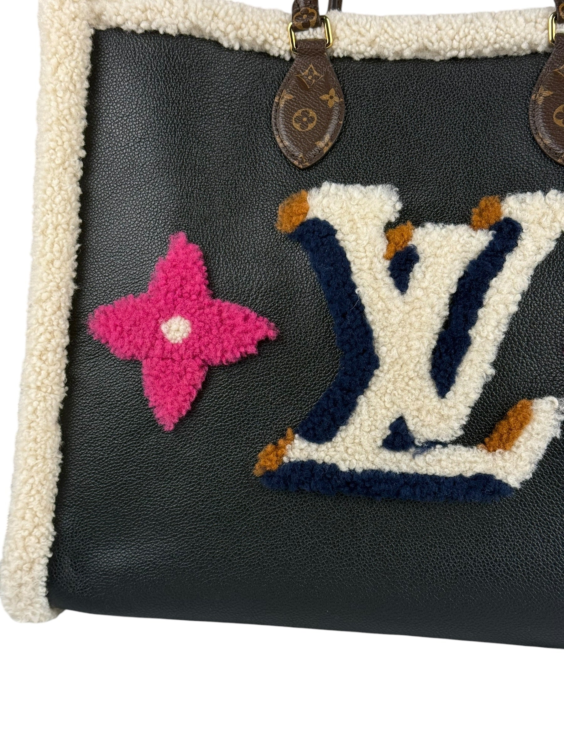 Louis Vuitton OnTheGo Black Leather 2020 Teddy Collection - Image 4
