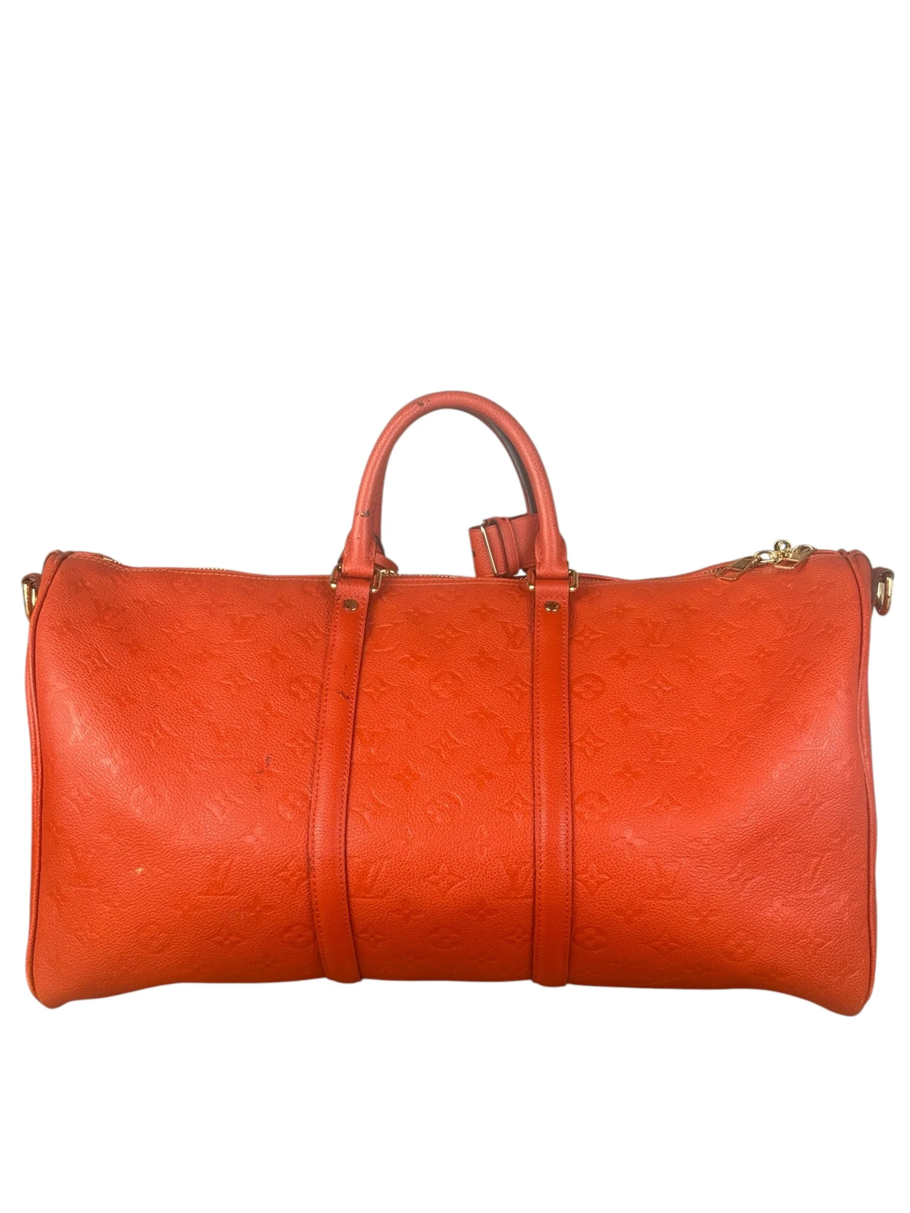 Louis Vuitton Red Empreinte Bandouliere 50 - Image 2