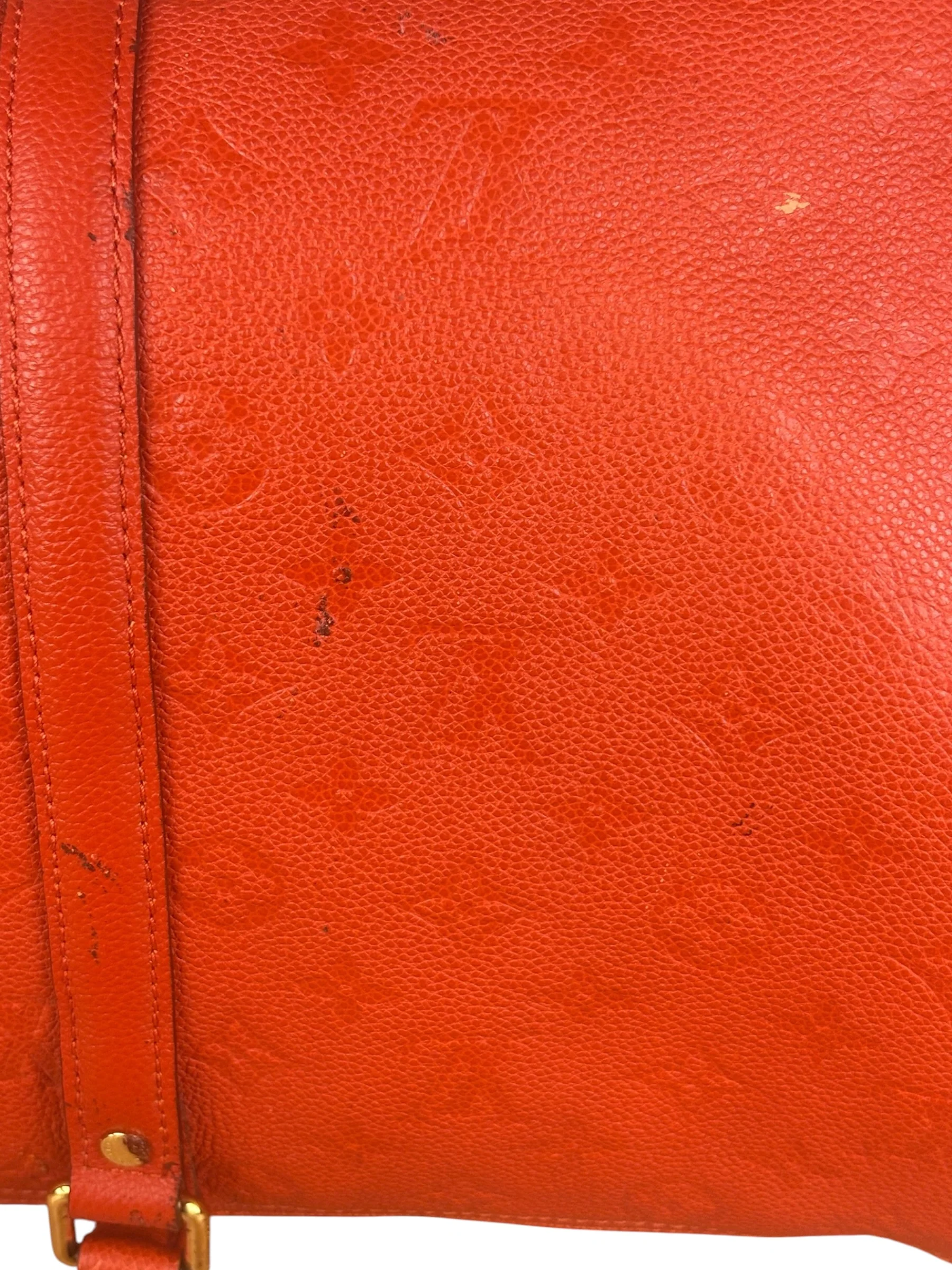 Louis Vuitton Red Empreinte Bandouliere 50 - Image 20