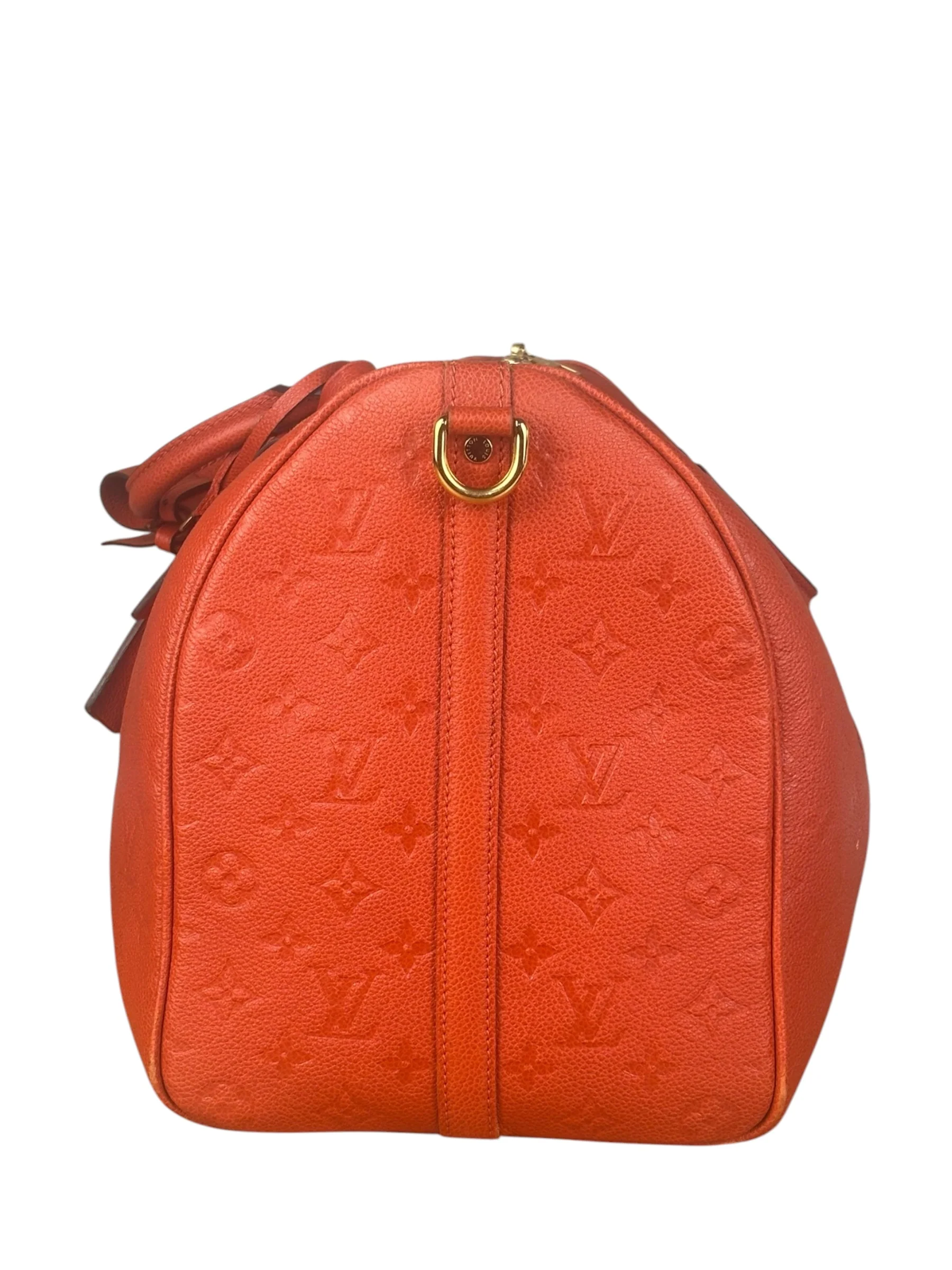 Louis Vuitton Red Empreinte Bandouliere 50 - Image 3
