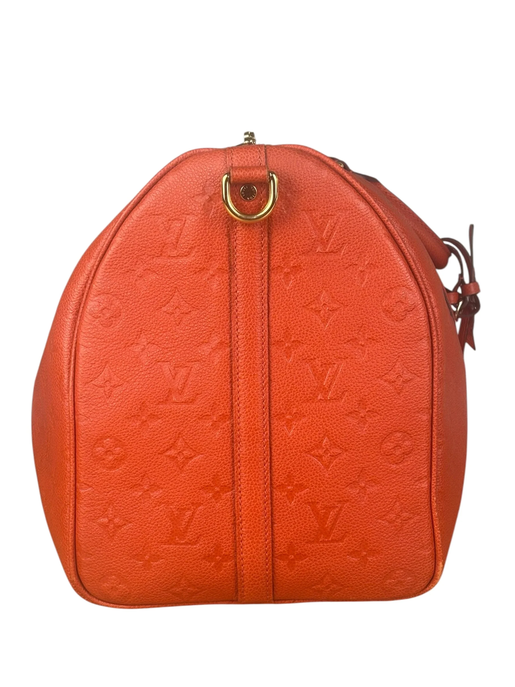 Louis Vuitton Red Empreinte Bandouliere 50 - Image 4