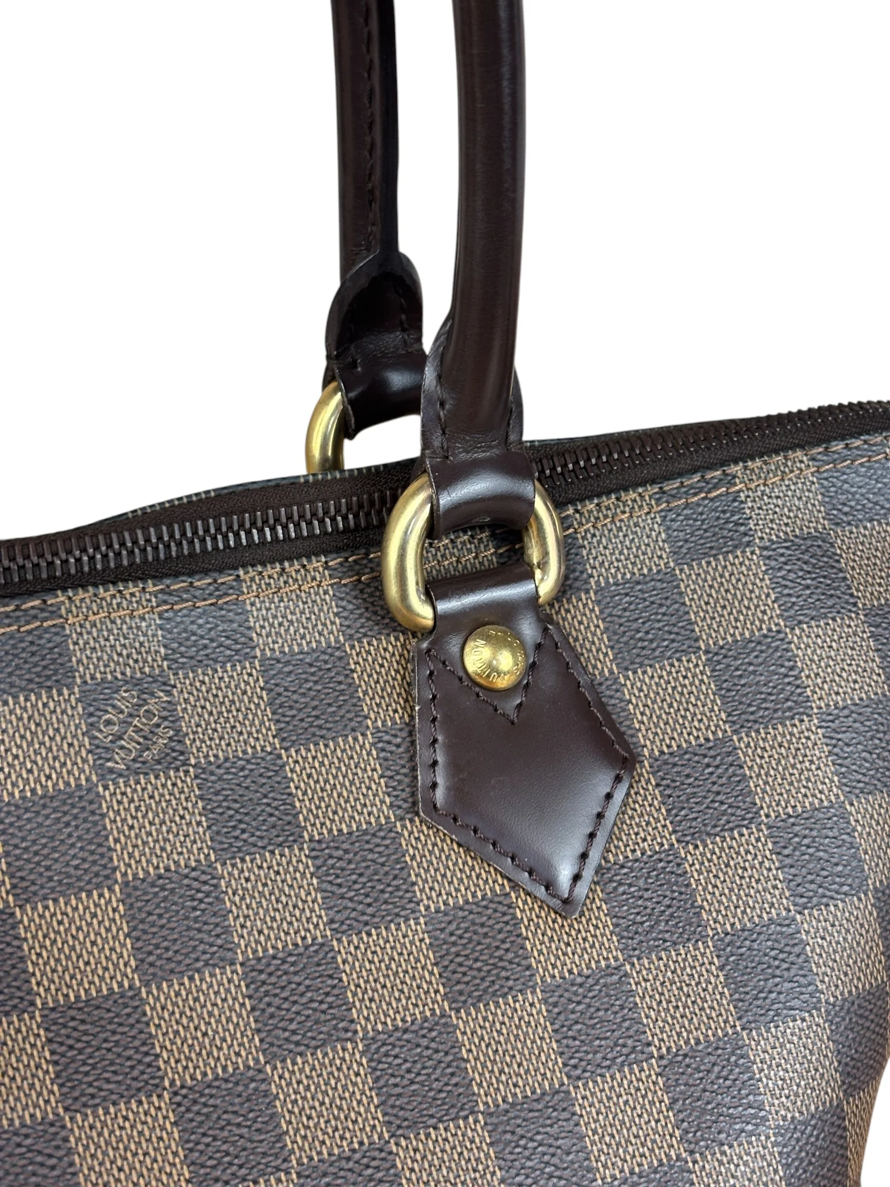 Louis Vuitton Saleya Damier Ebene Shoulder Bag - Image 9