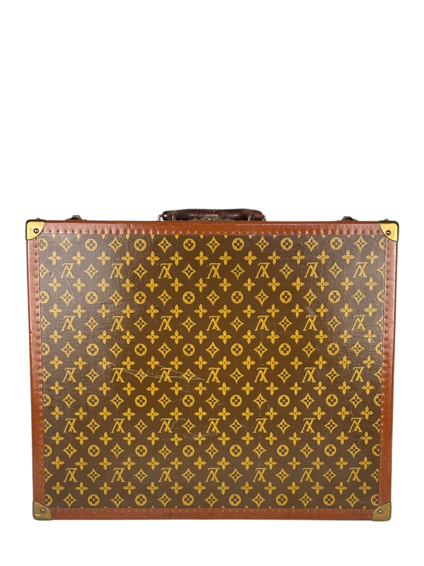 Louis Vuitton Vintage Monogram Hard Case Luggage Trunk