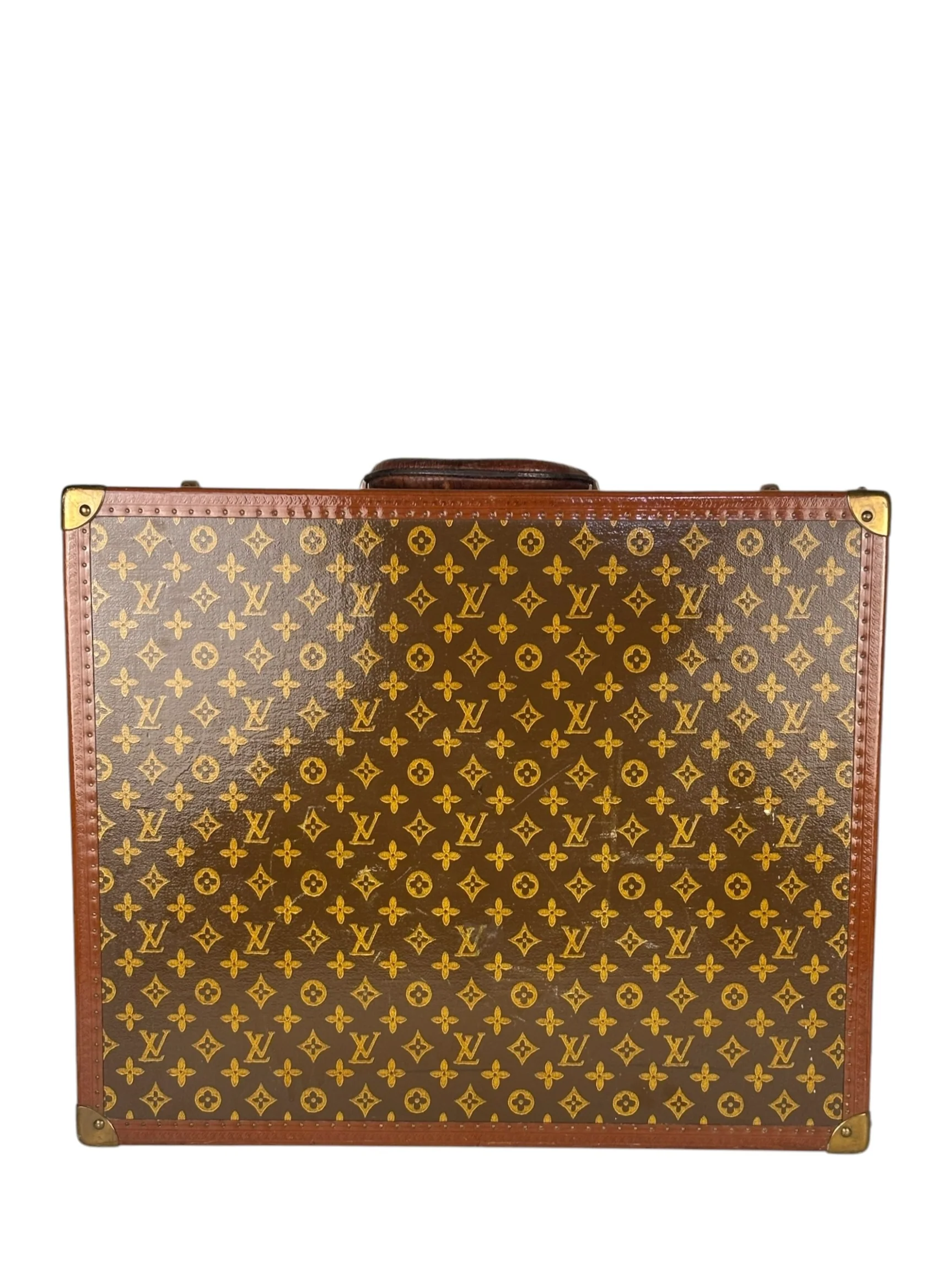 Louis Vuitton Vintage Monogram Hard Case Luggage Trunk - Image 2