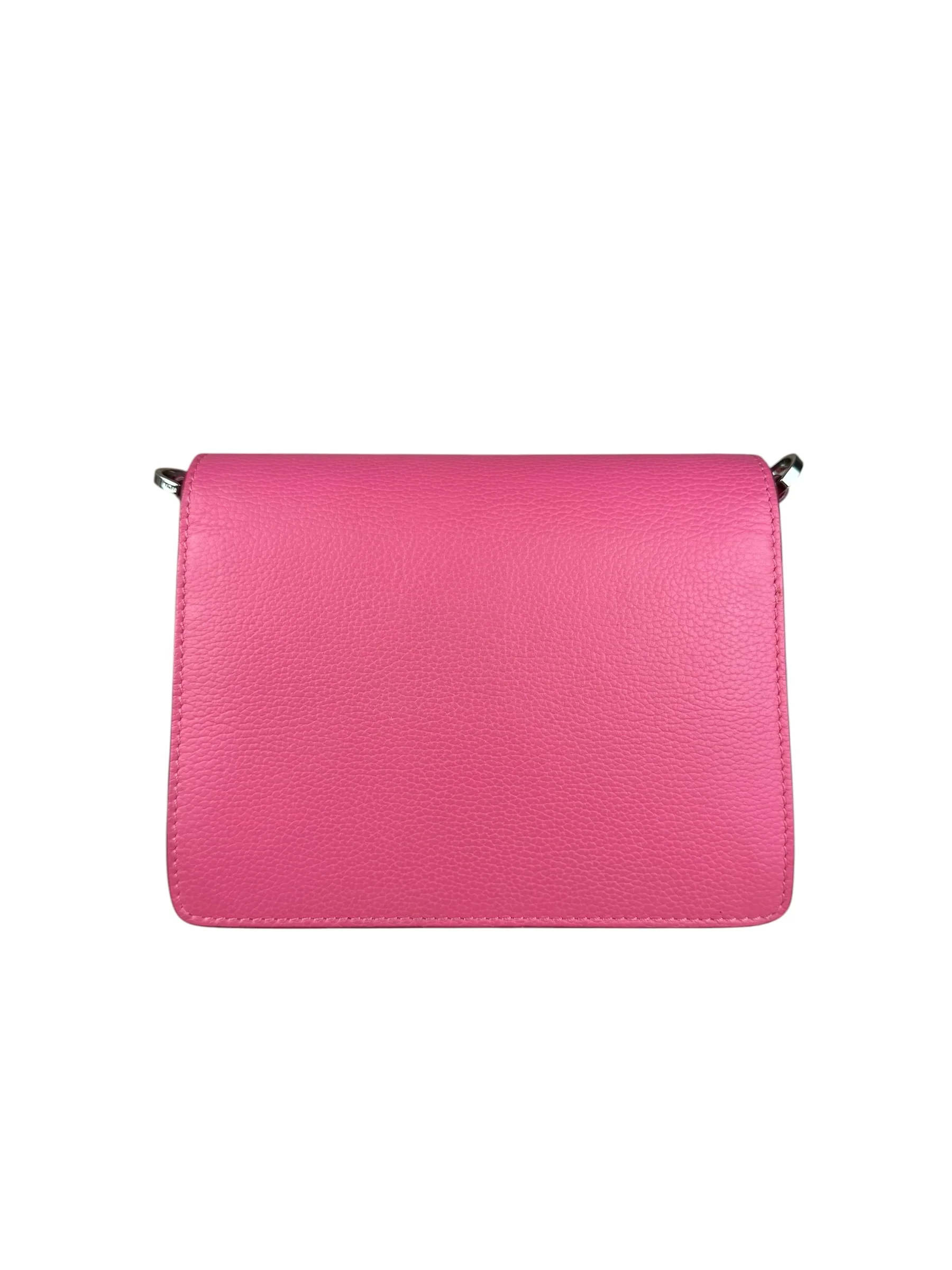 MCM Pink Leather Millie S Crossbody Bag - Image 4