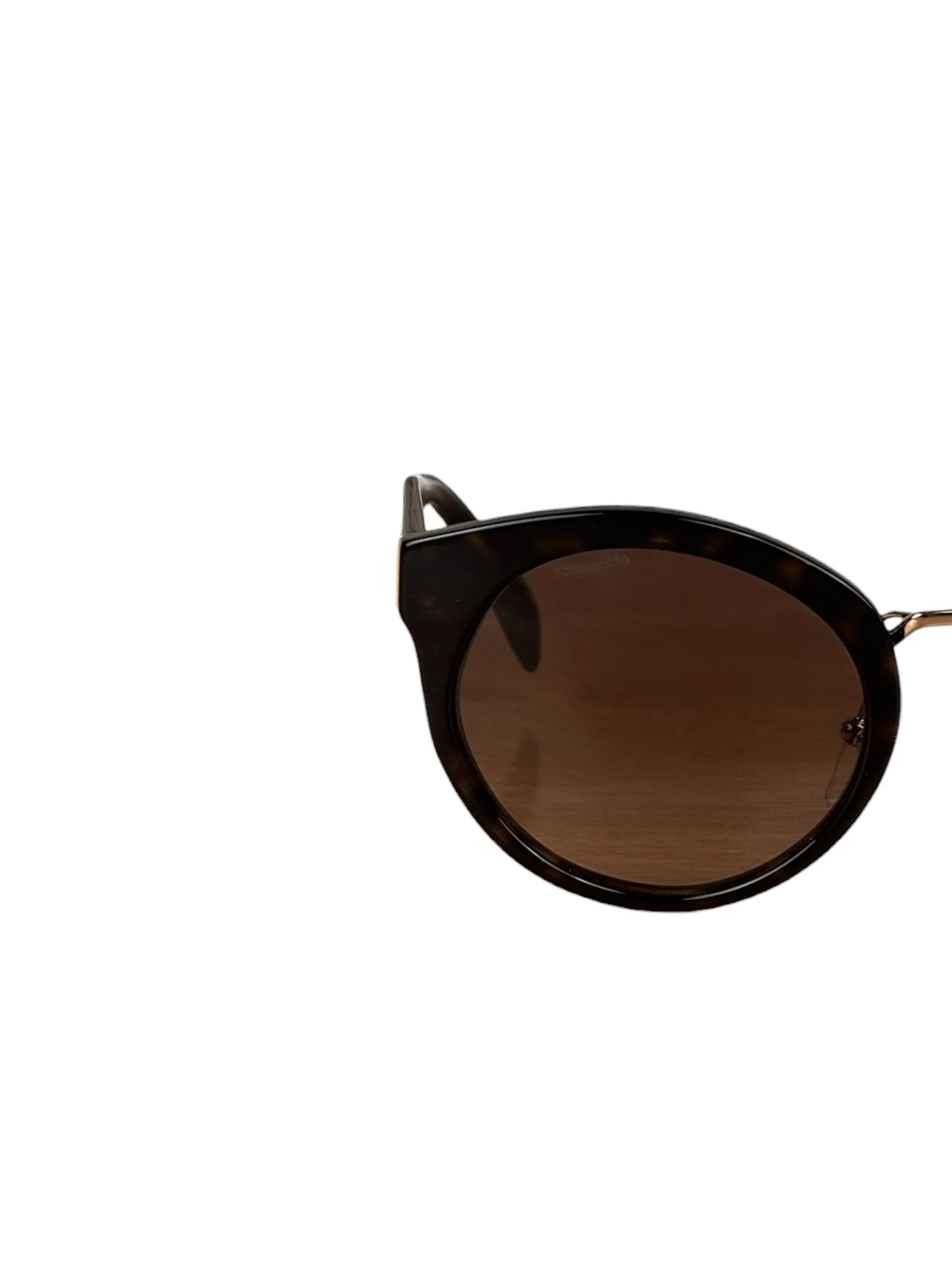 Prada Dark Tortoise Round Frame Sunglasses SPR 06T - Image 3
