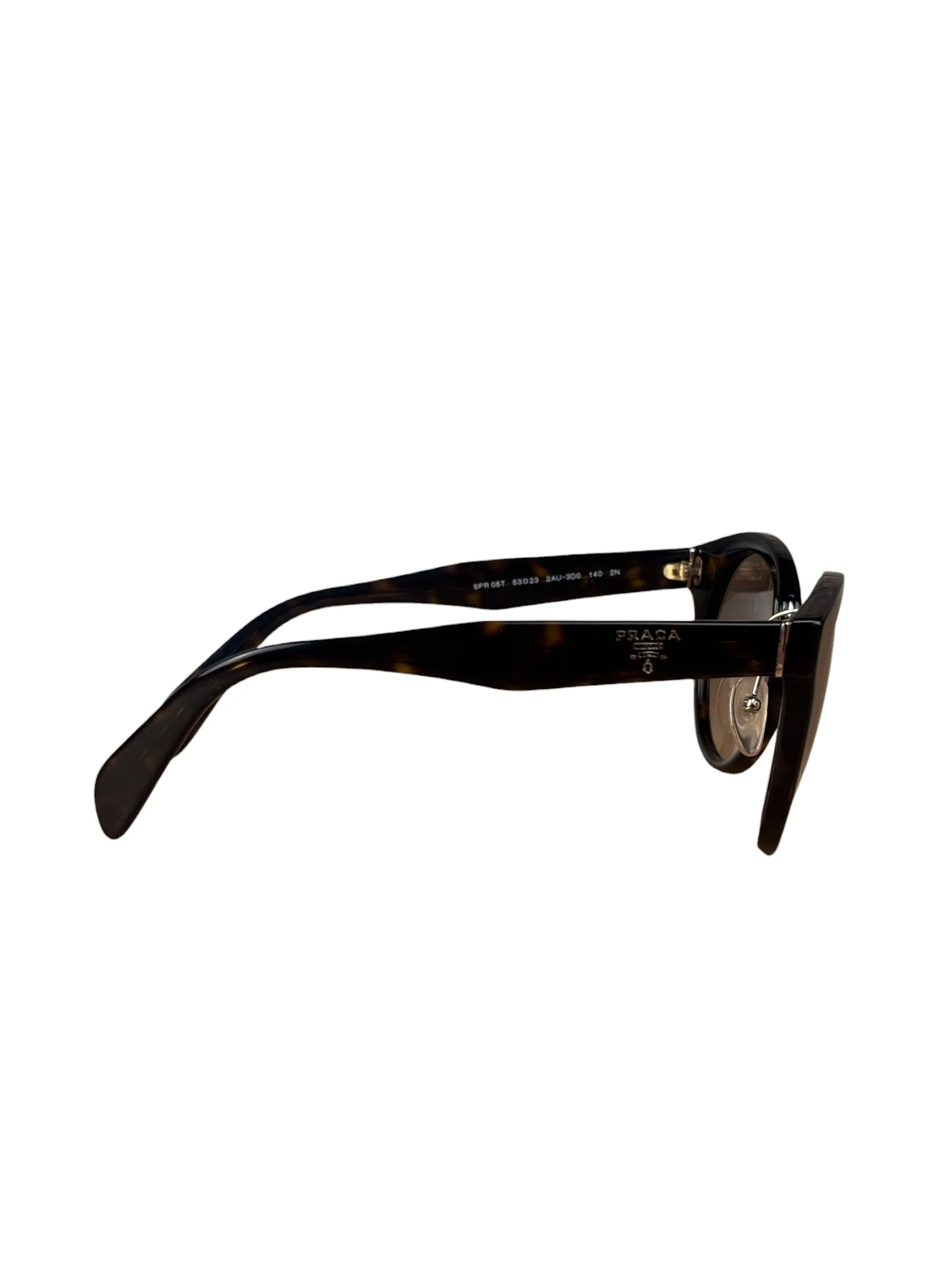 Prada Dark Tortoise Round Frame Sunglasses SPR 06T - Image 5