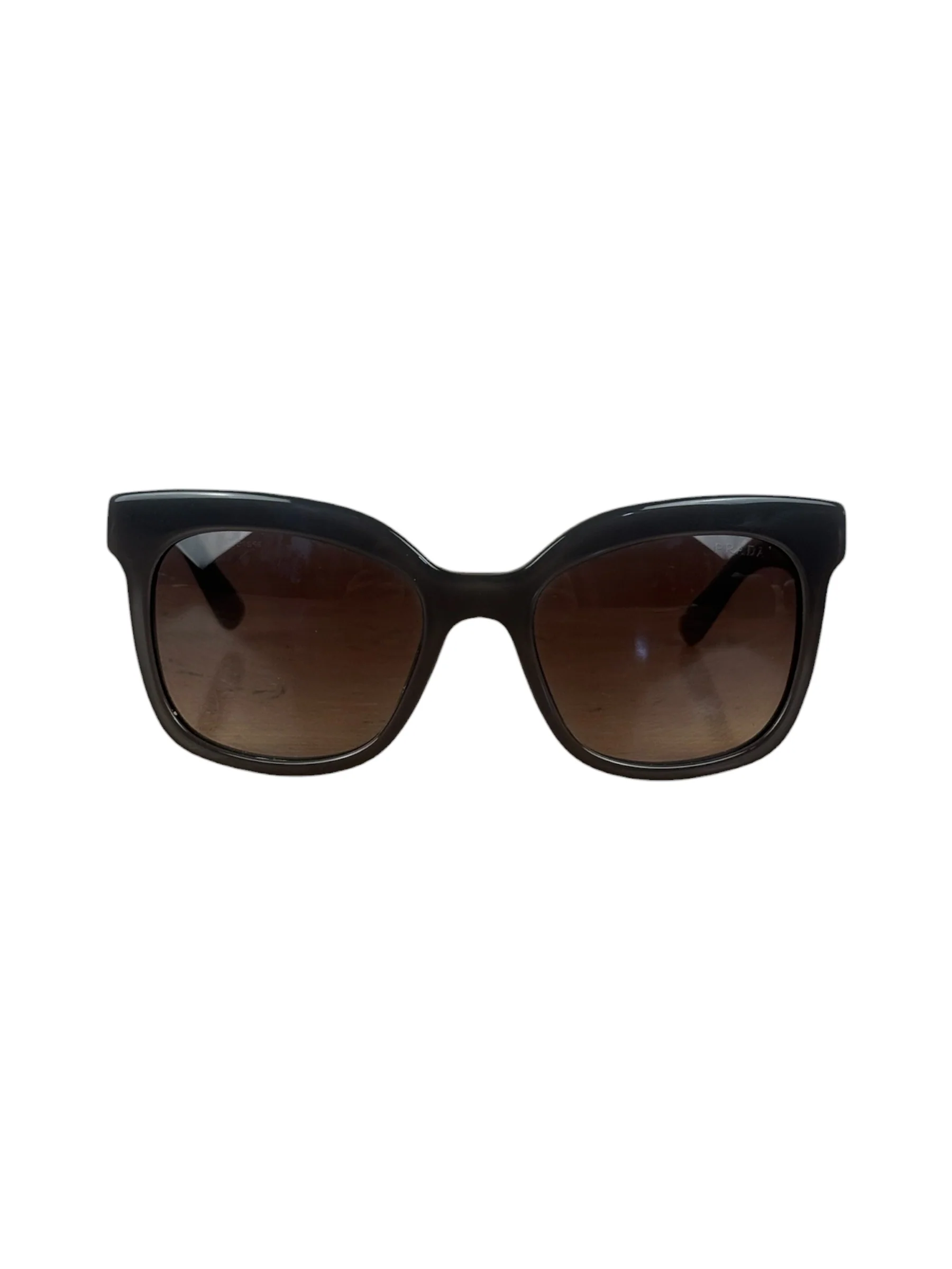 Prada Grey Acetate Sunglasses - Image 2