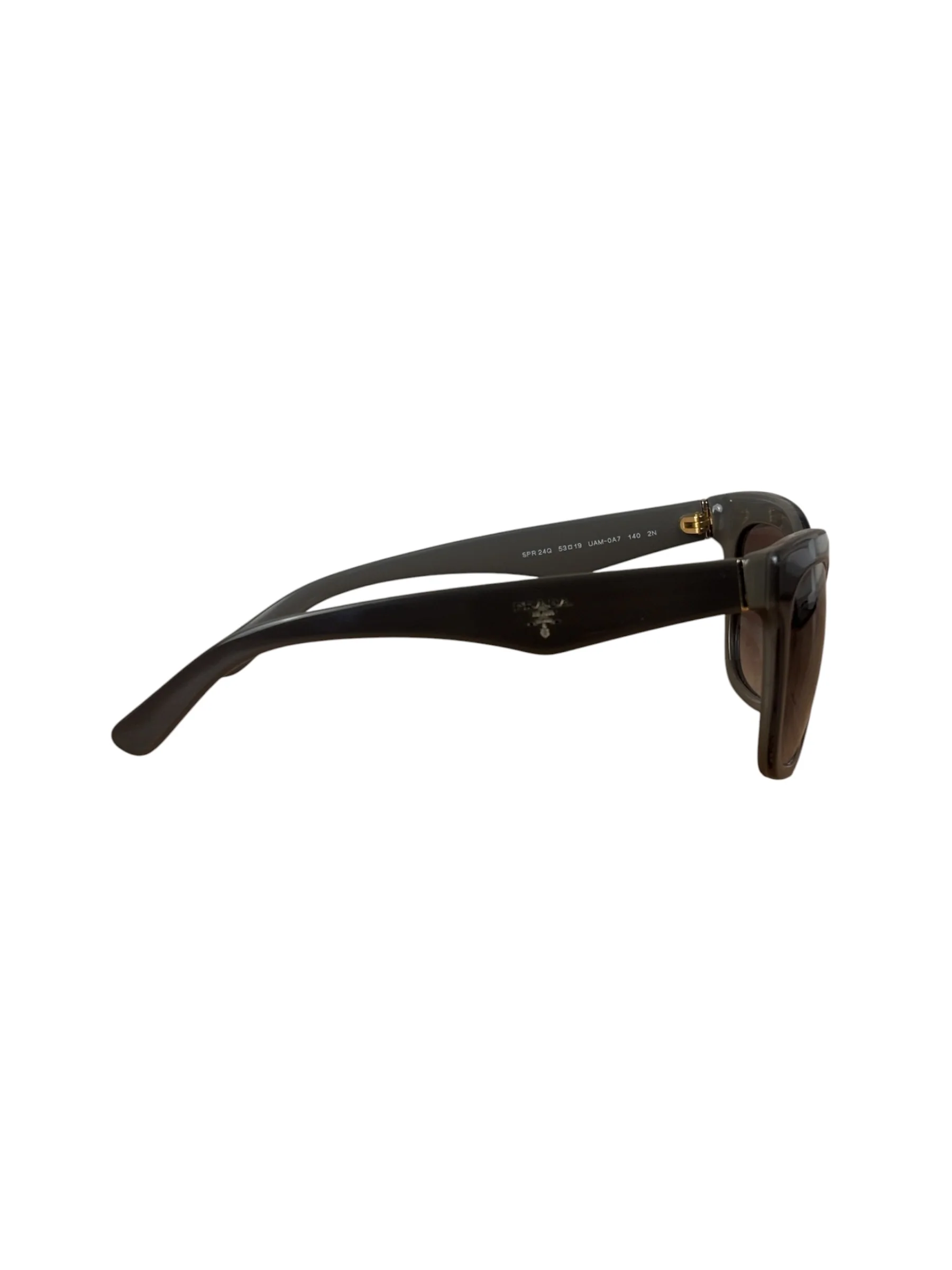 Prada Grey Acetate Sunglasses - Image 5