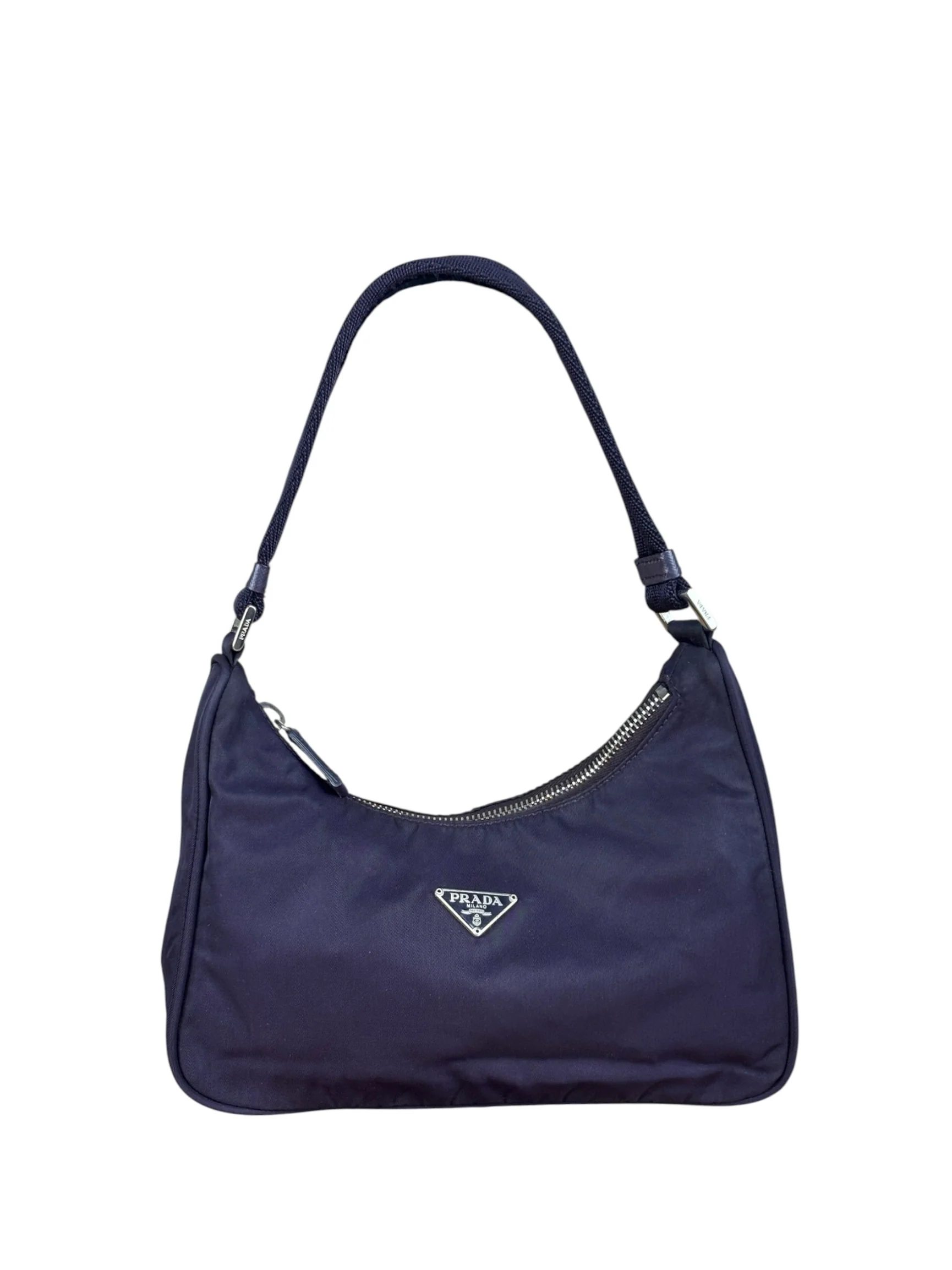 Prada Purple Tessuto Nylon Pochette