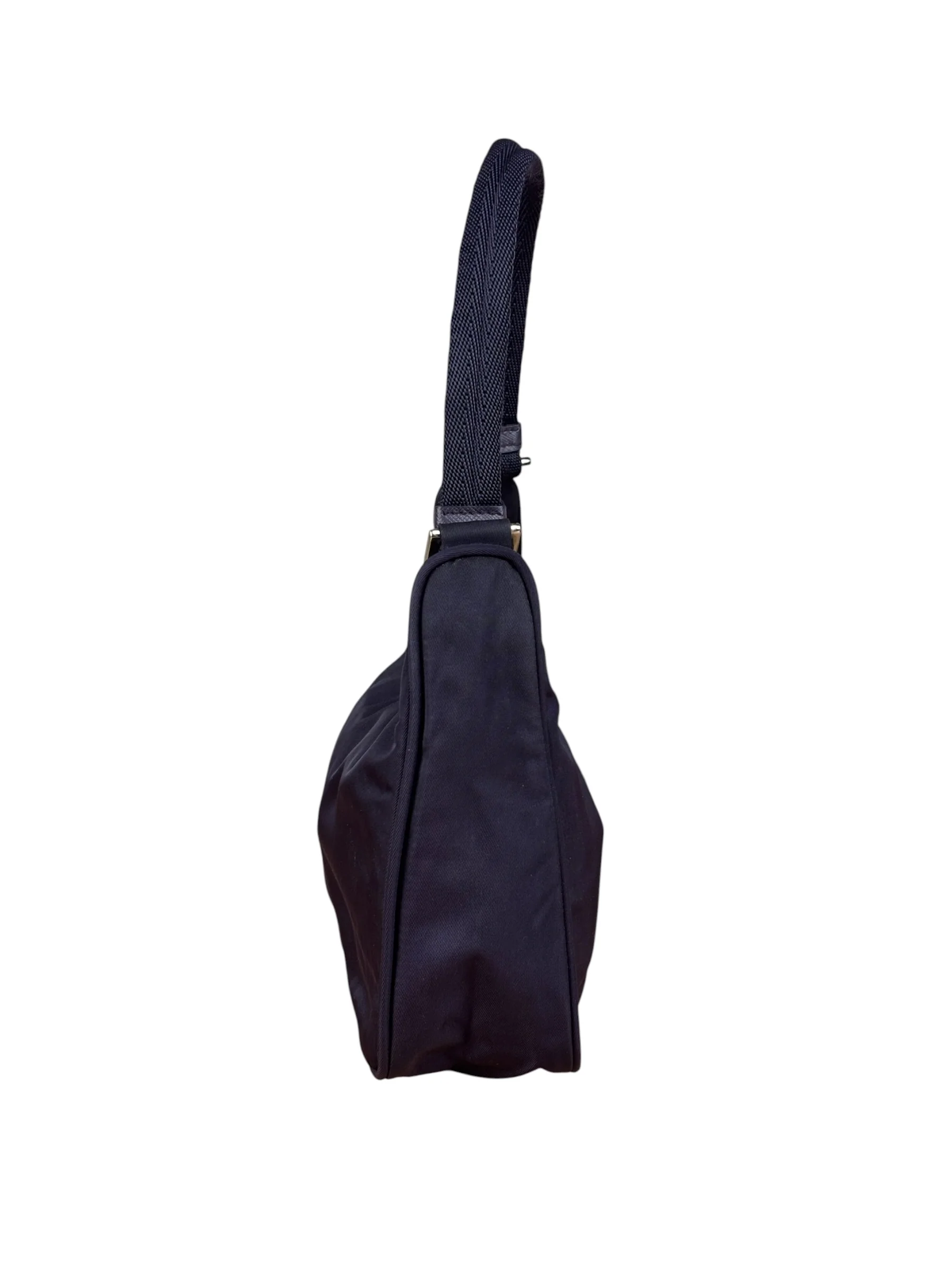 Prada Purple Tessuto Nylon Pochette - Image 3