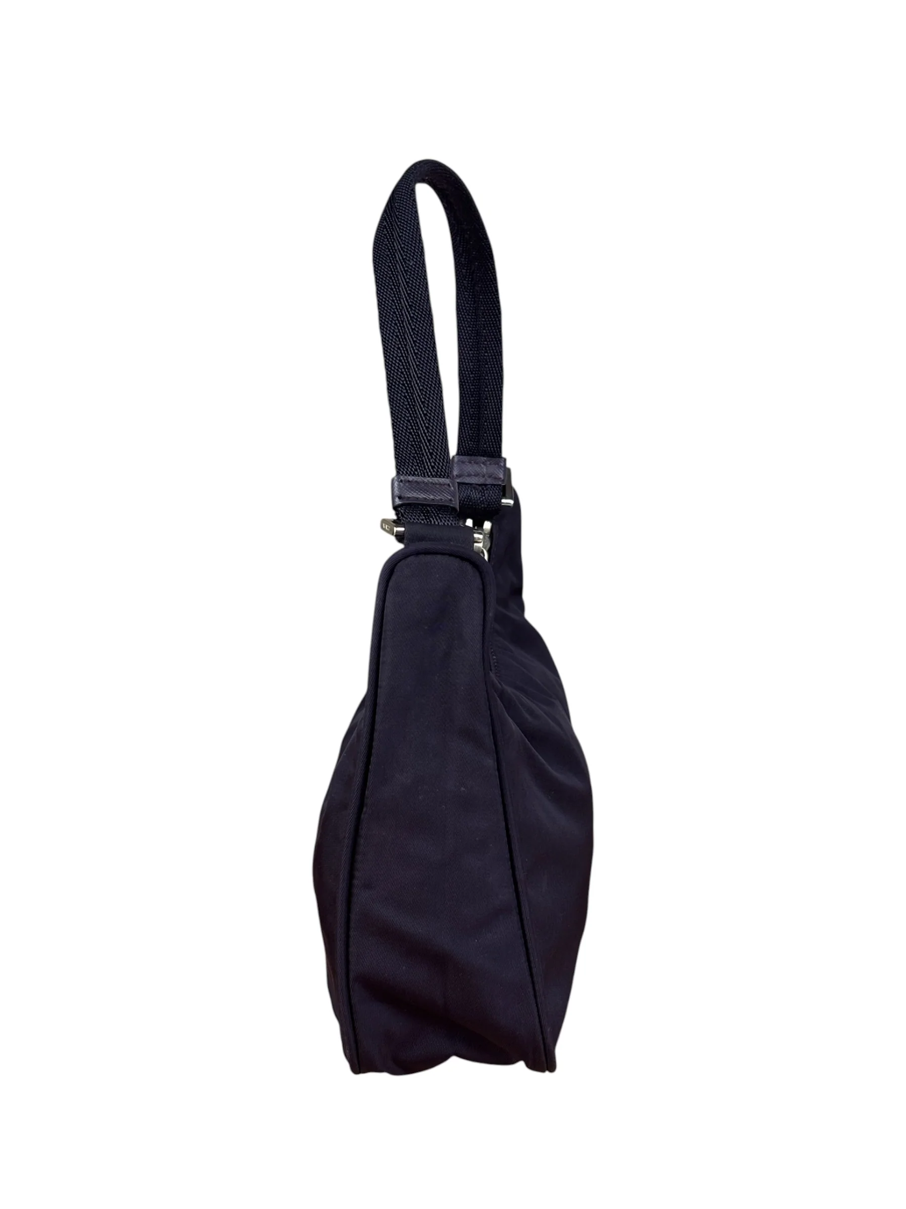 Prada Purple Tessuto Nylon Pochette - Image 4