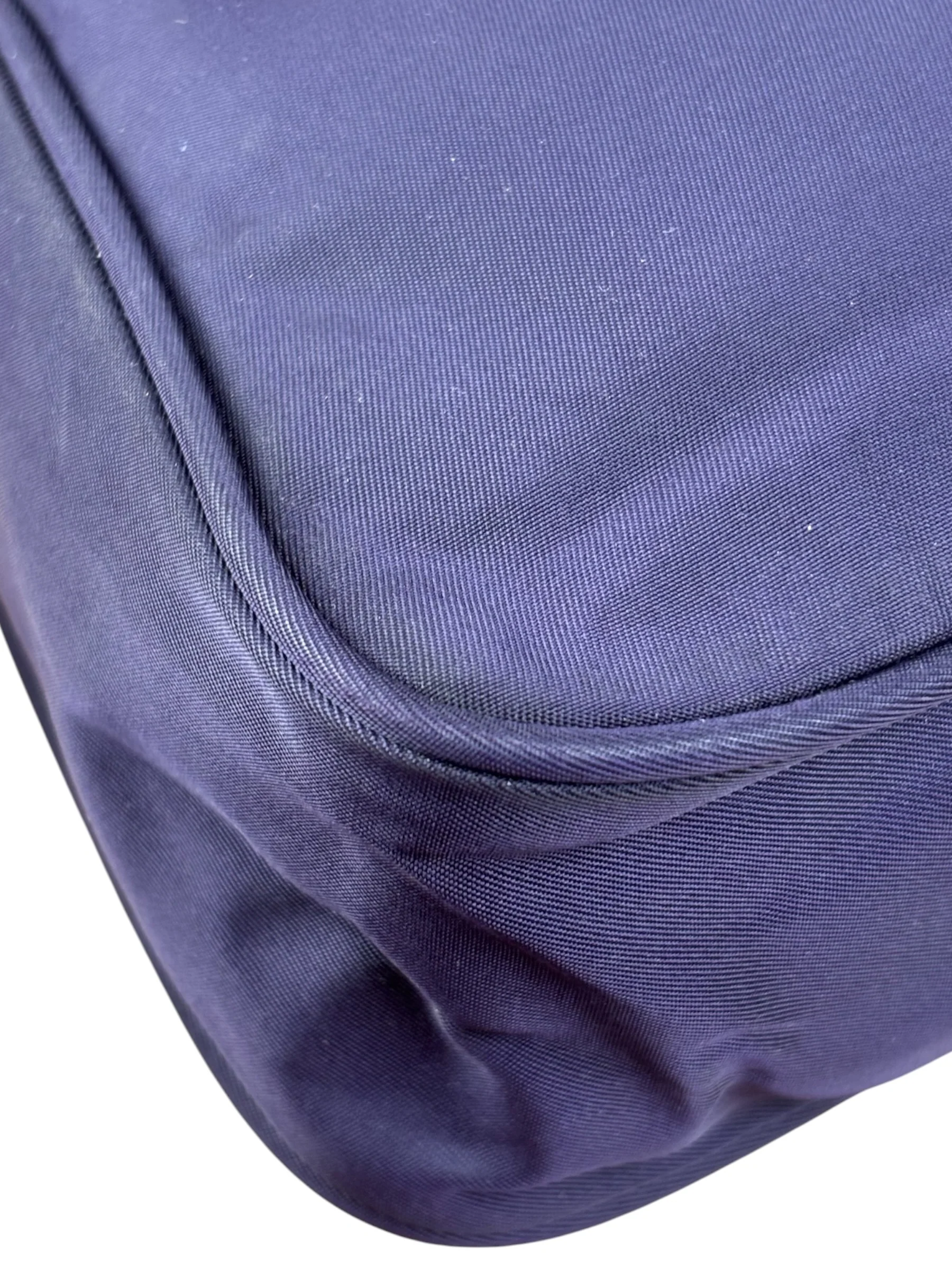 Prada Purple Tessuto Nylon Pochette - Image 7