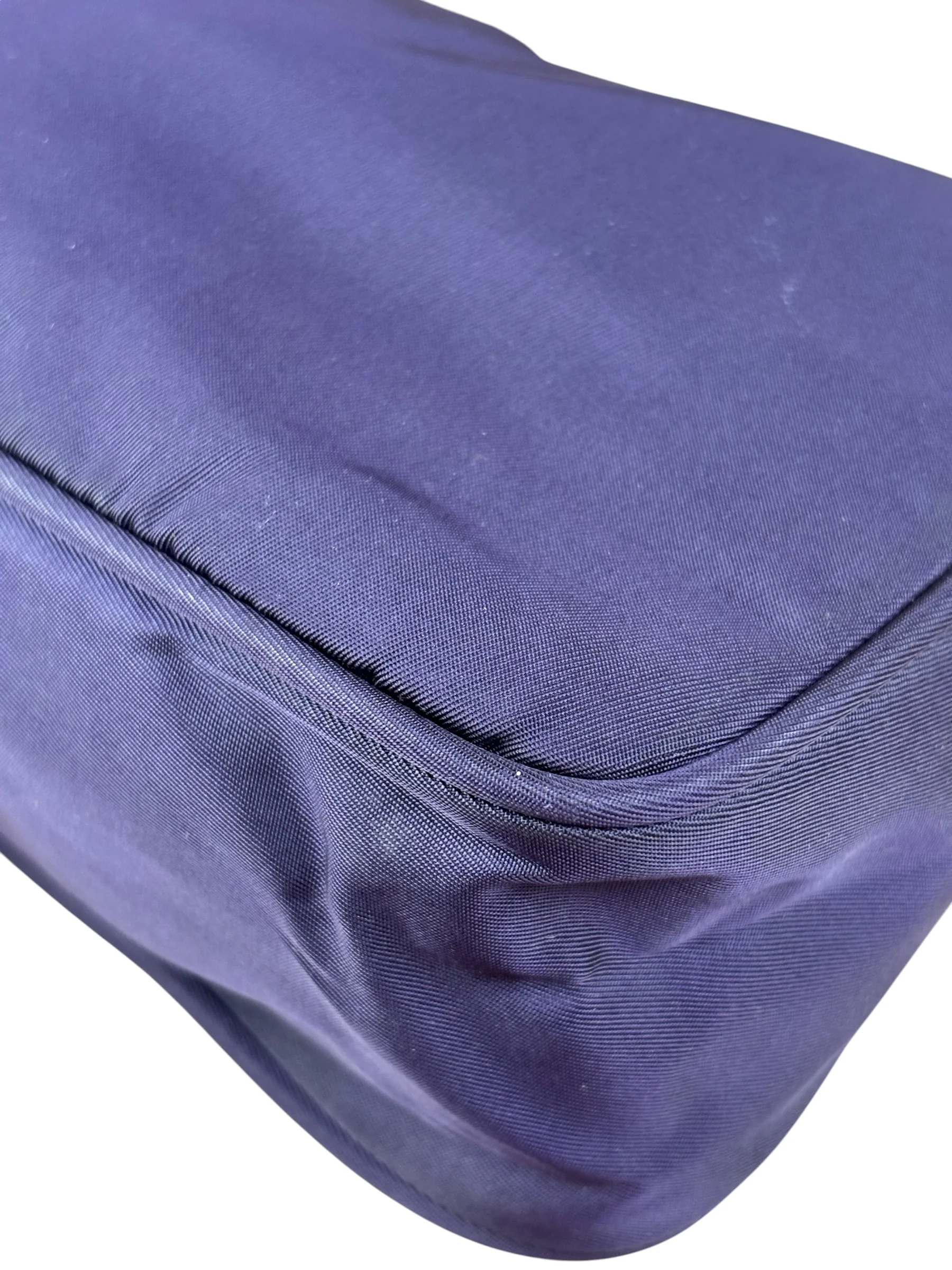 Prada Purple Tessuto Nylon Pochette - Image 9