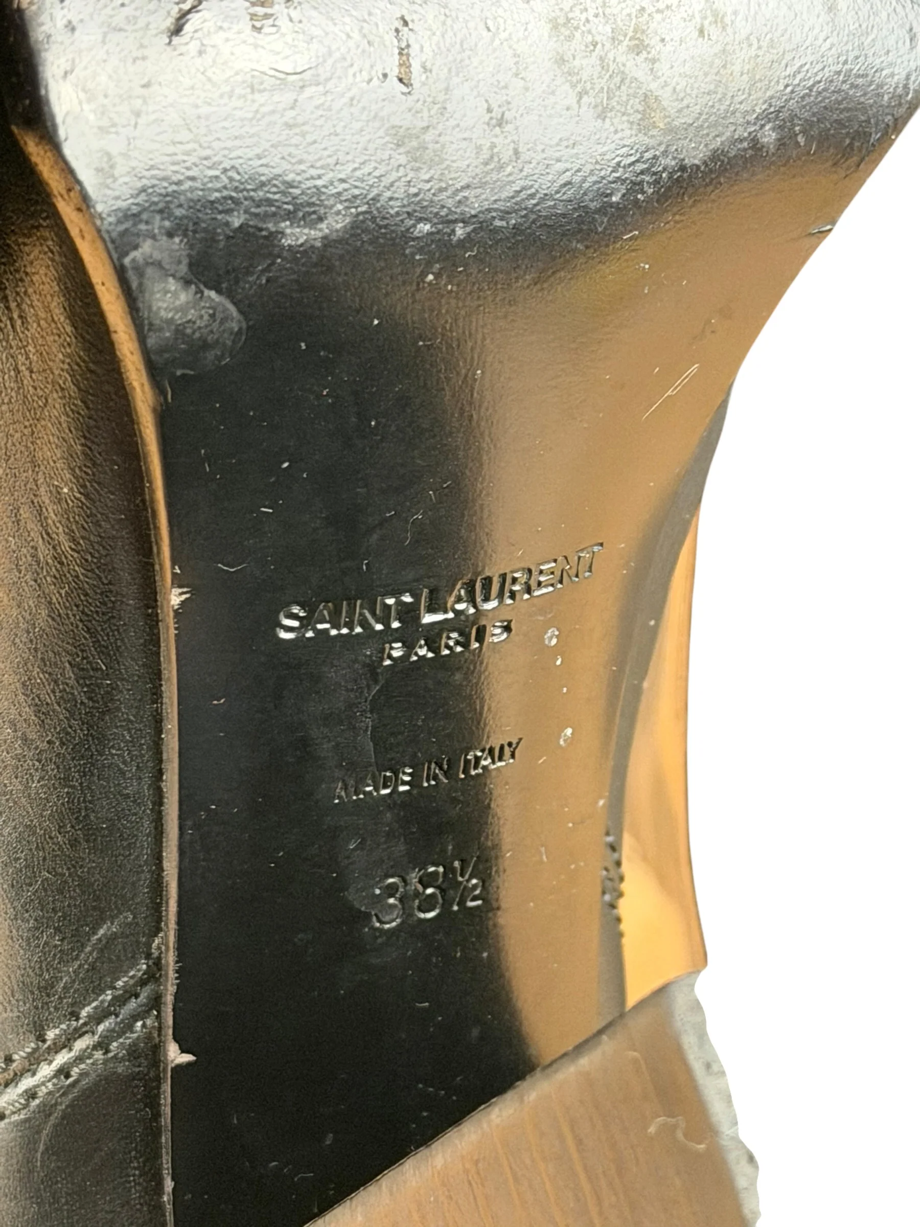 Saint Laurent Jodie 105 Cut-Off Ankle Boots - Image 11
