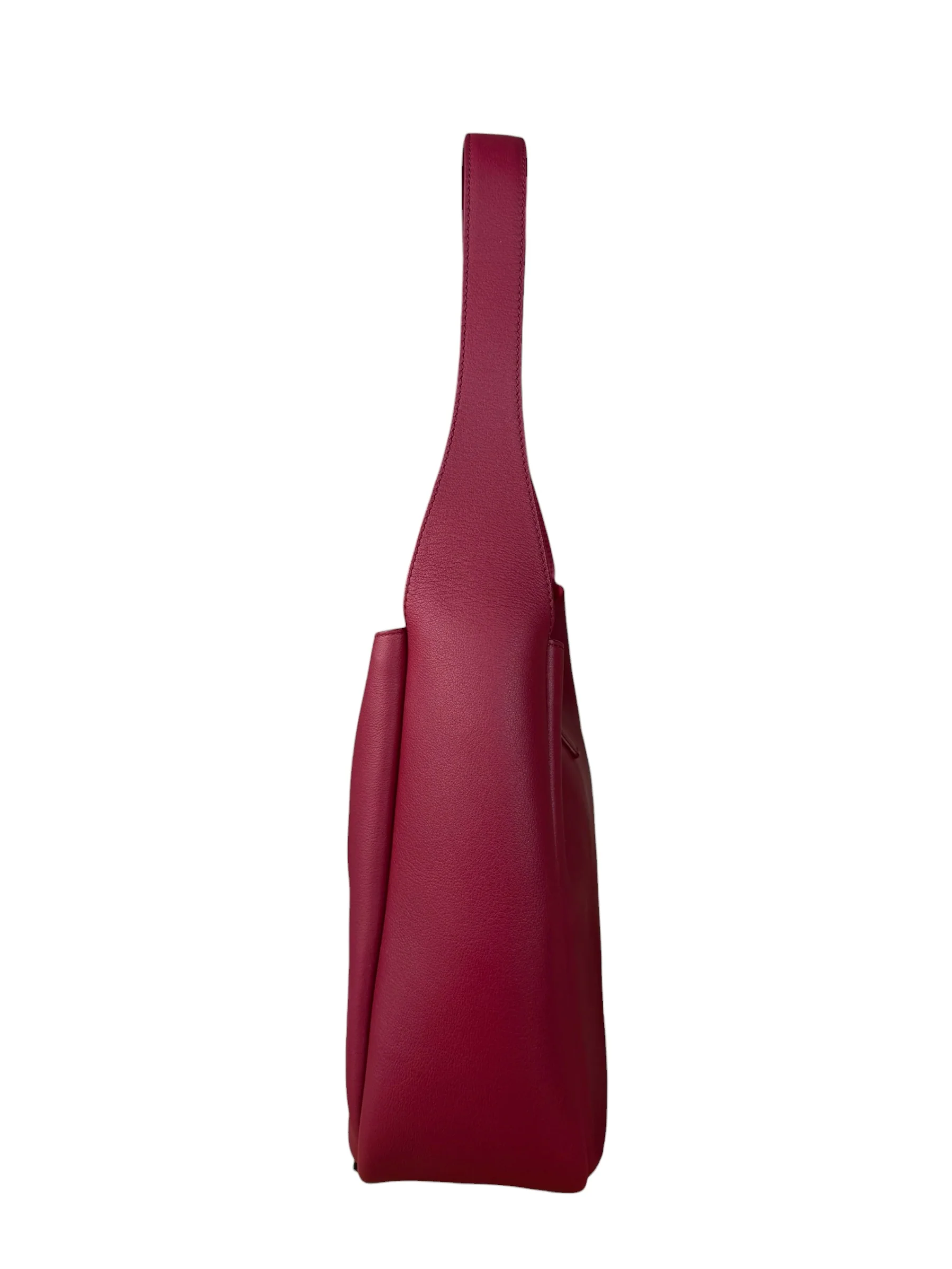Saint Laurent Raspberry Pink Le 5 A 7 Hobo - Image 5