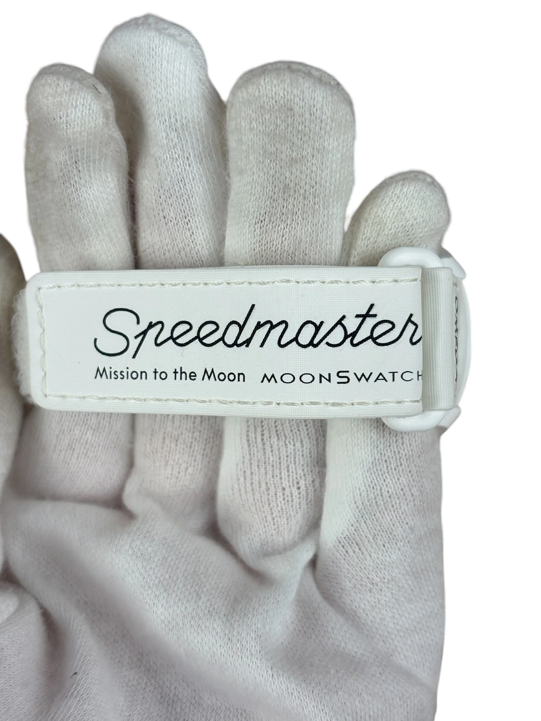 Swatch Omega White Bioceramic MoonSwatch Full Moon - SO33W700 - Image 5