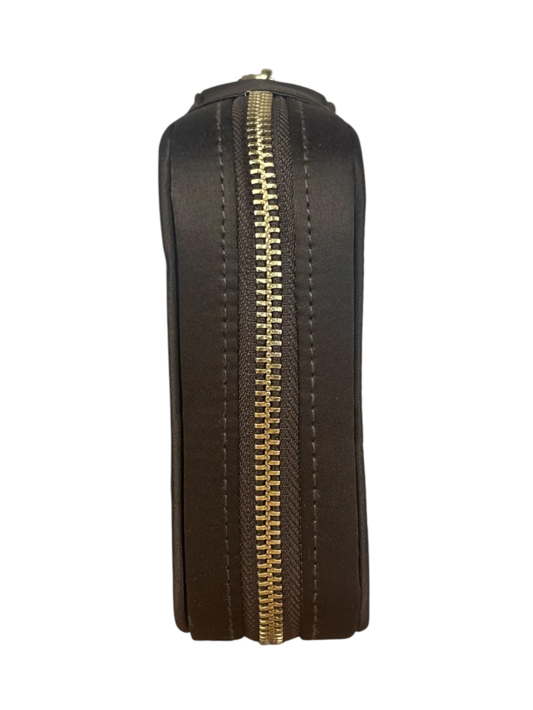 Tom Ford  Brown Suede Cosmetic Bag - Image 4