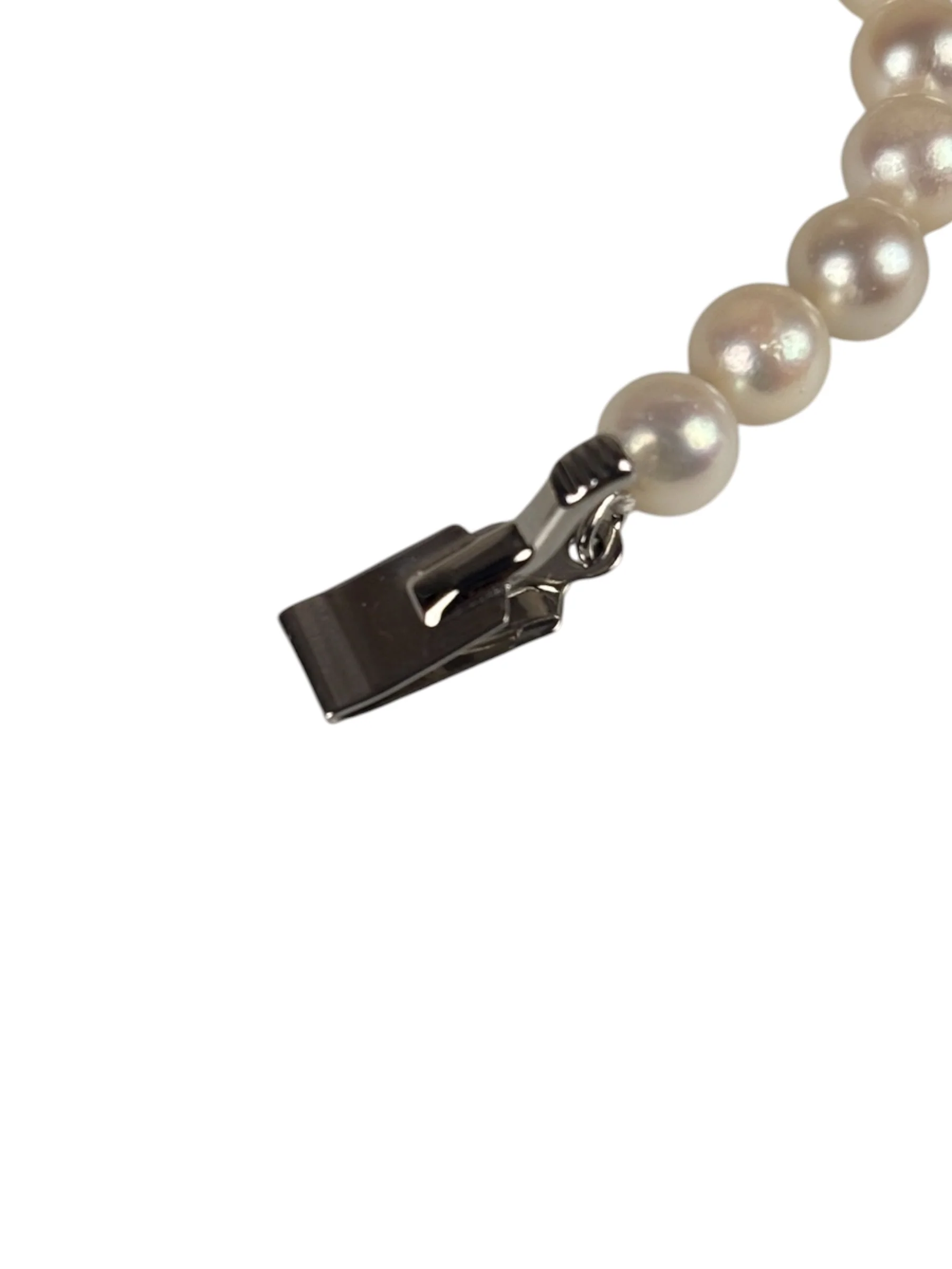 Vintage Freshwater Pearl Necklace - Image 7