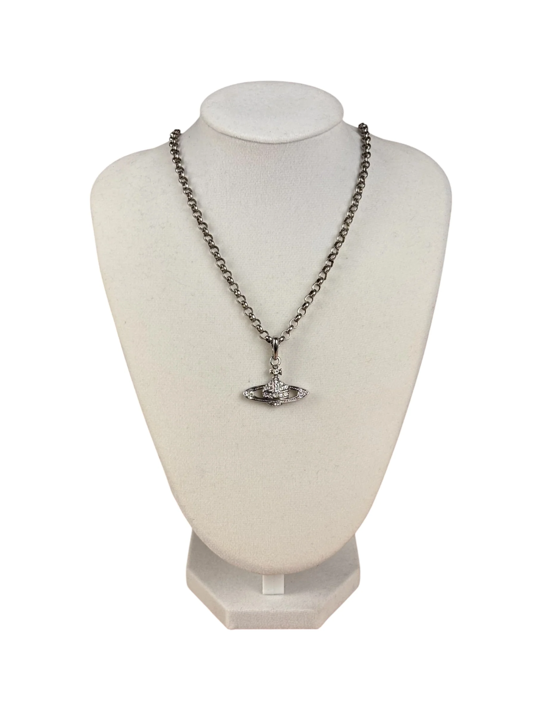 Vivienne Westwood Mini Bas Relief Pendant Necklace - Image 2