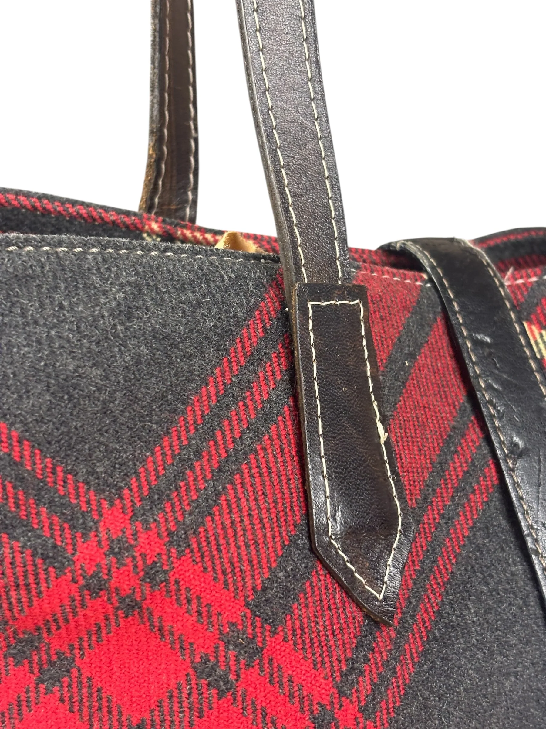 Vivienne Westwood Plaid Orb Tote Bag - Image 18