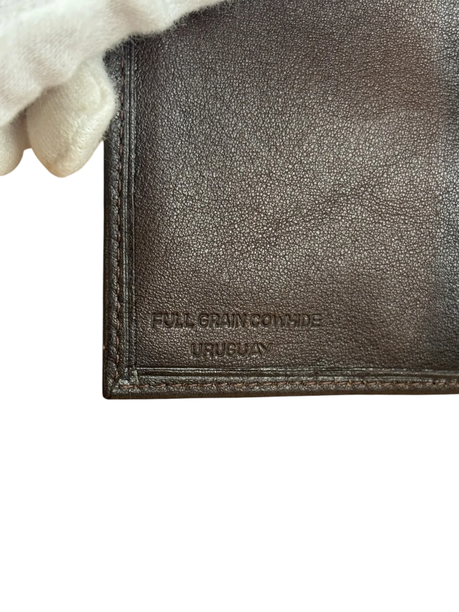 Yves Saint Laurent Vintage Brown Leather Long Bifold Wallet - Image 3